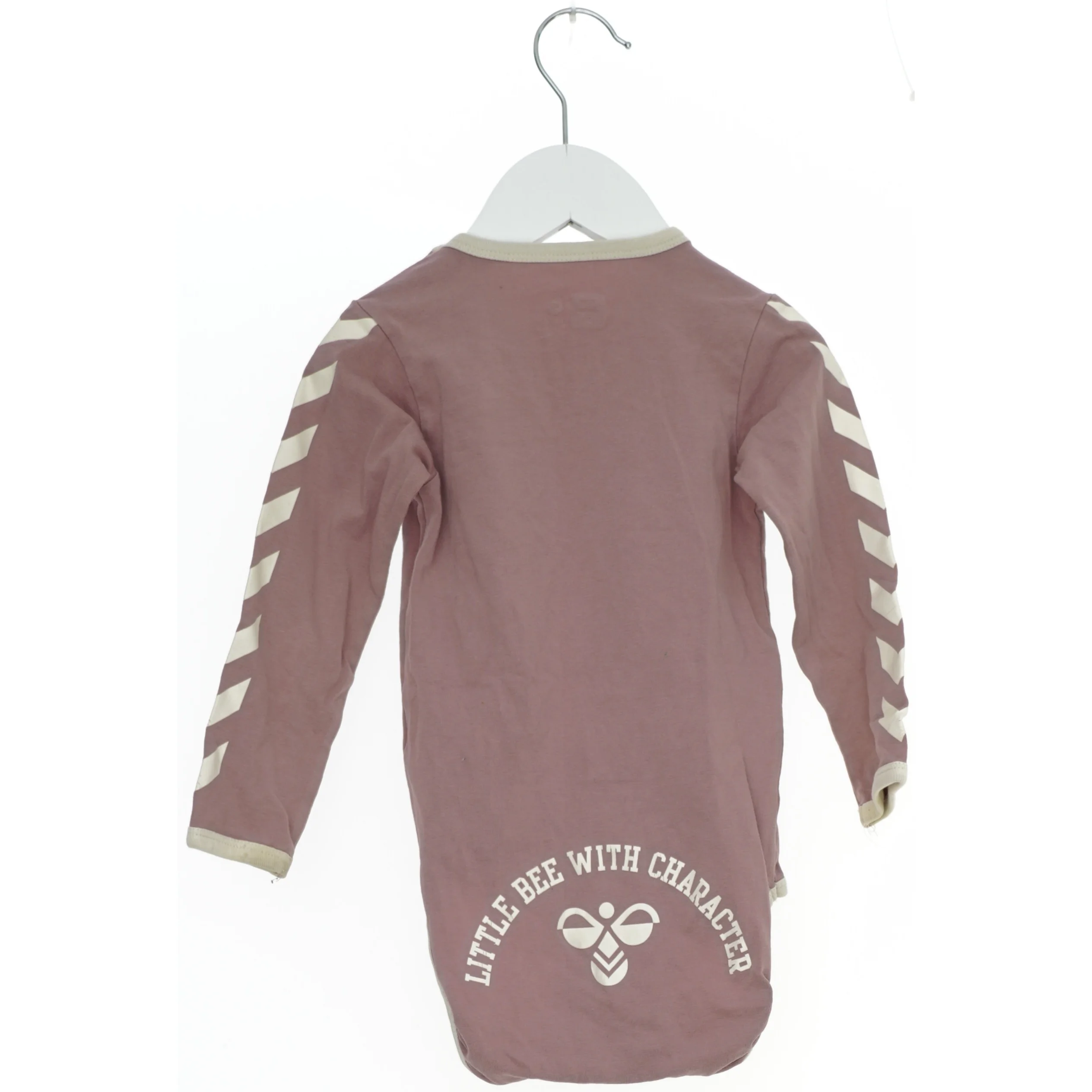 Langærmet bodystocking med tryk fra Hummel (str. 86)