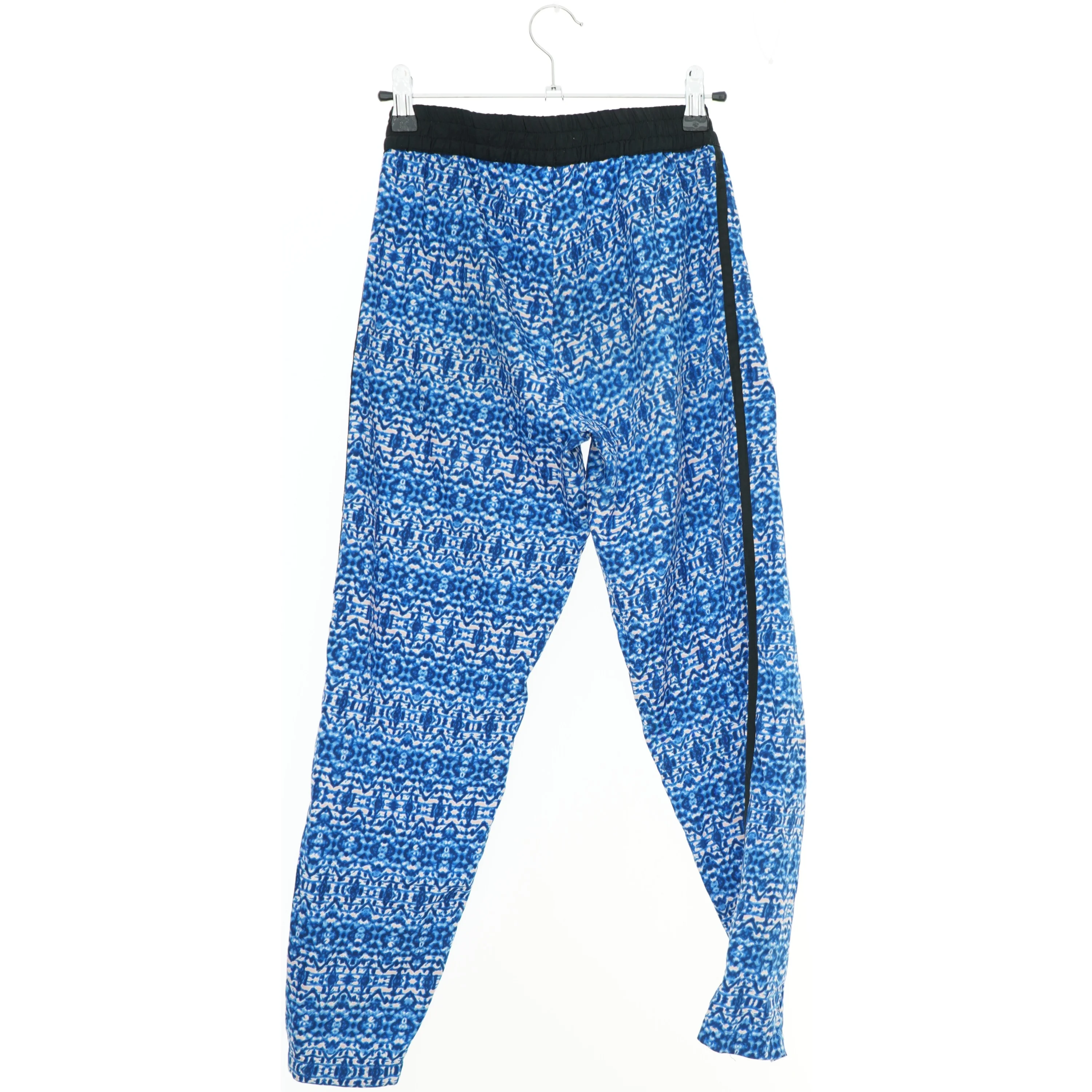 Blå sweatpants med mønster fra Units (str. 140)