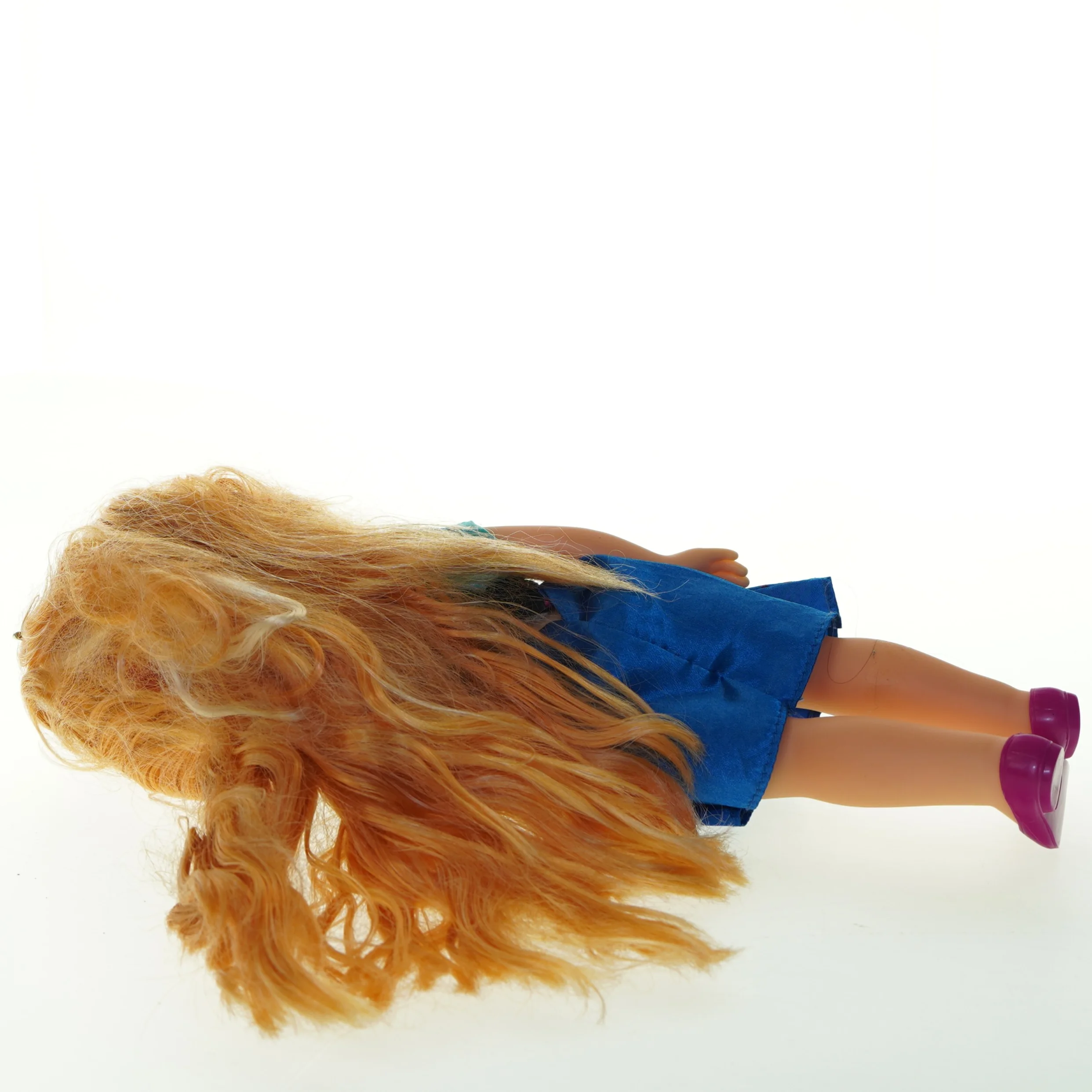 Dukke med langt hår og krone, Elsa fra Disney (str. 35x10 cm)