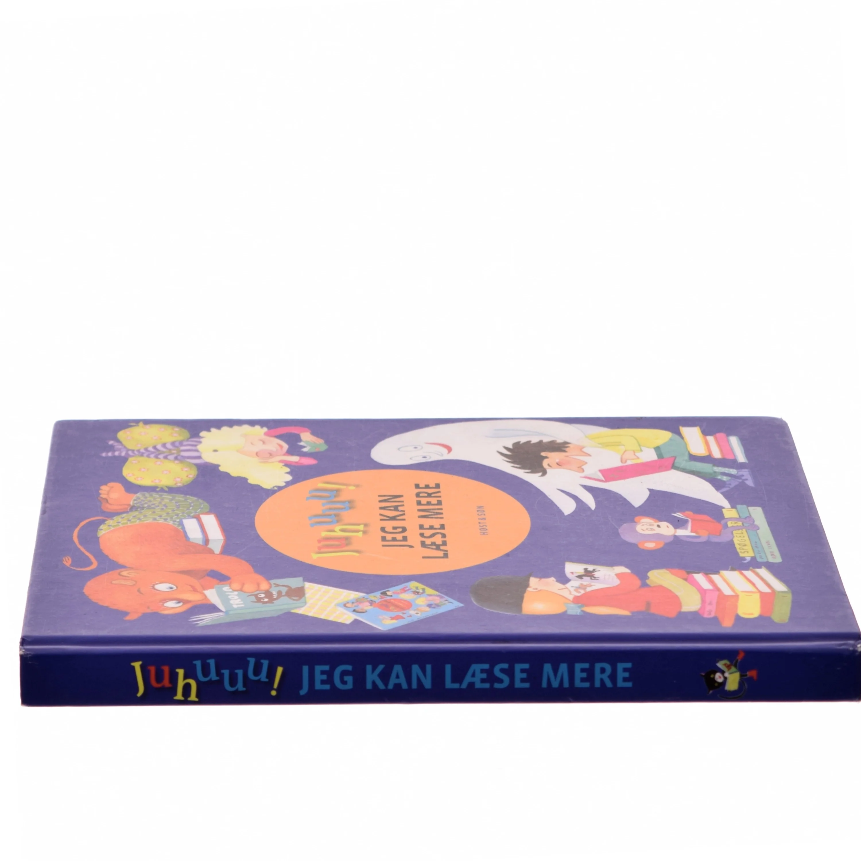 Juhuuu! jeg kan læse mere : lette historier, du selv kan læse (Bog)