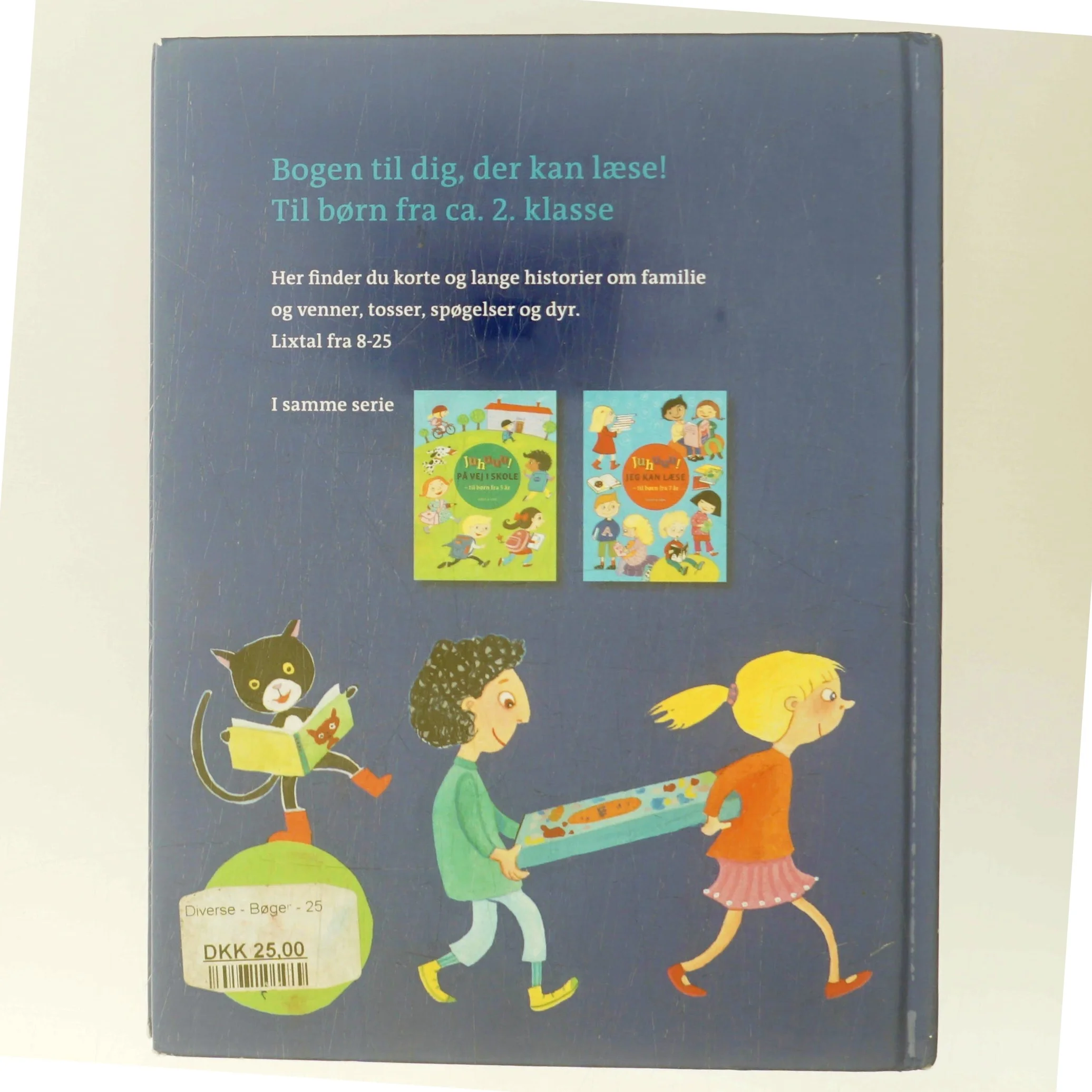 Juhuuu! jeg kan læse mere : lette historier, du selv kan læse (Bog)