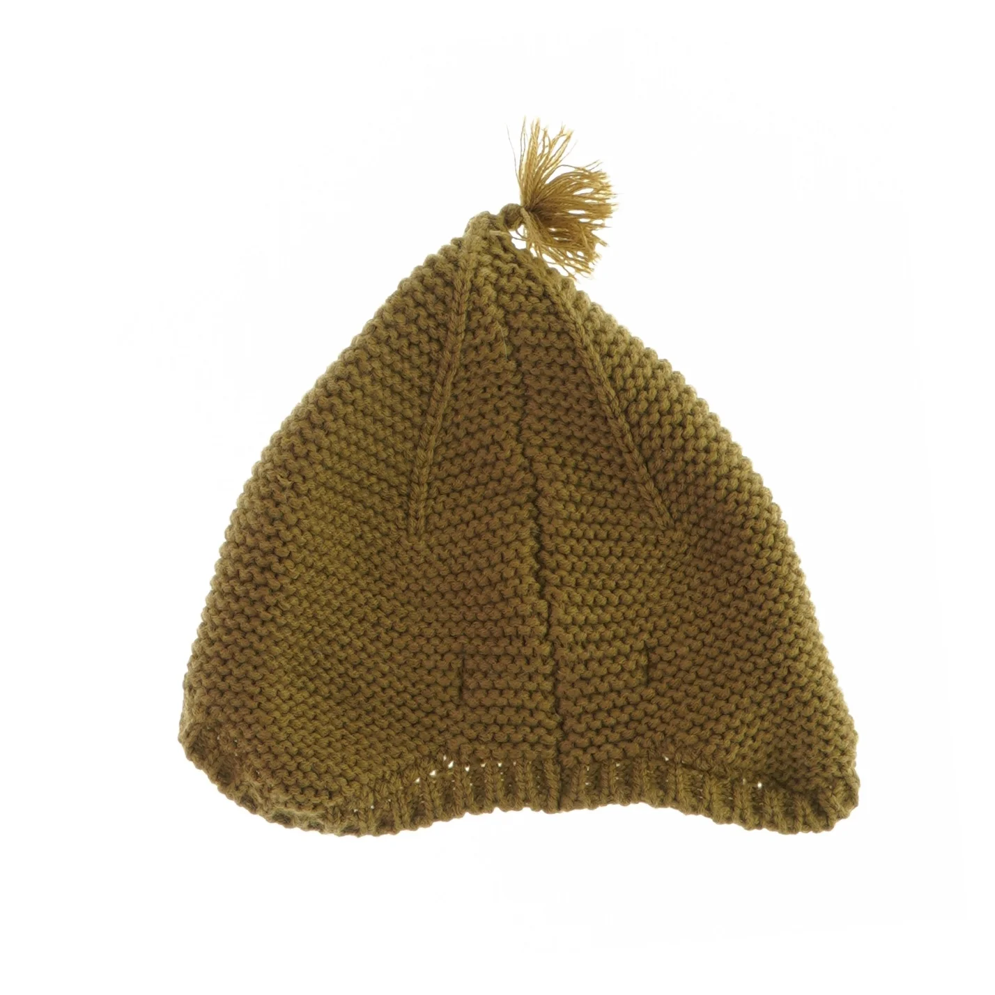 Strikket hue til baby 