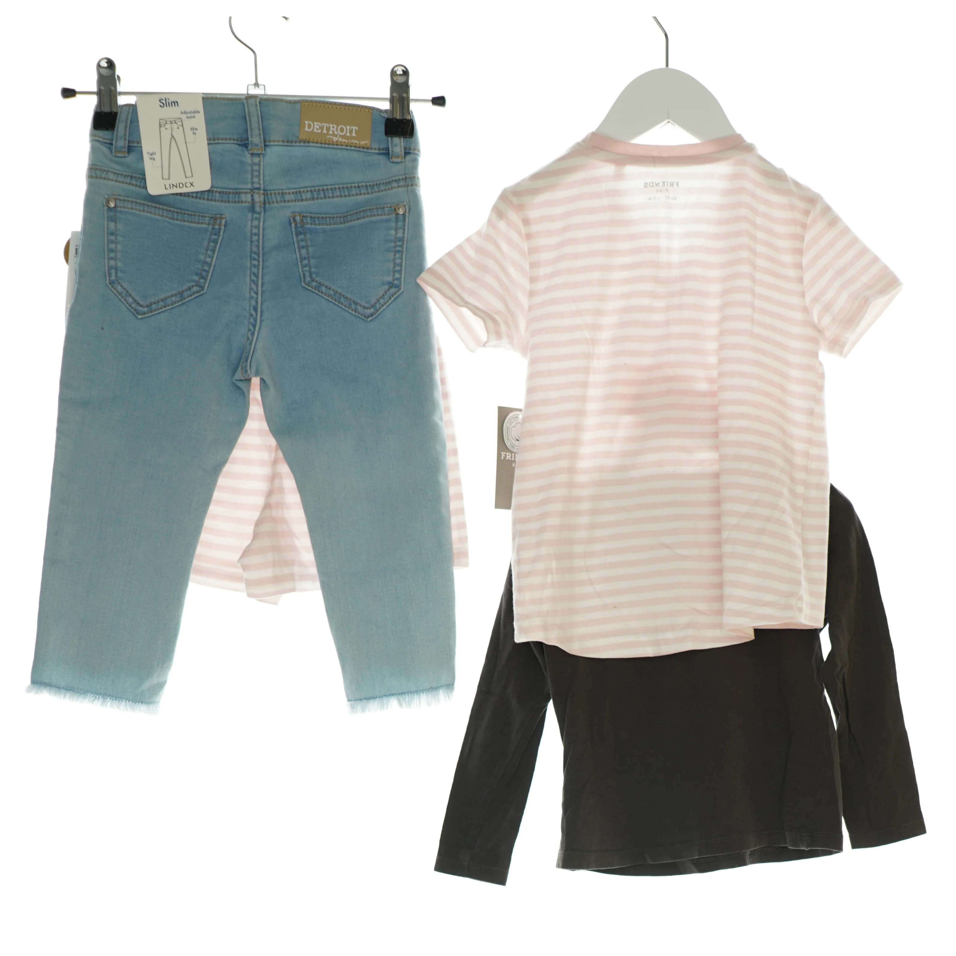 Bukser, bluse og natsæt (Str. 86-92)