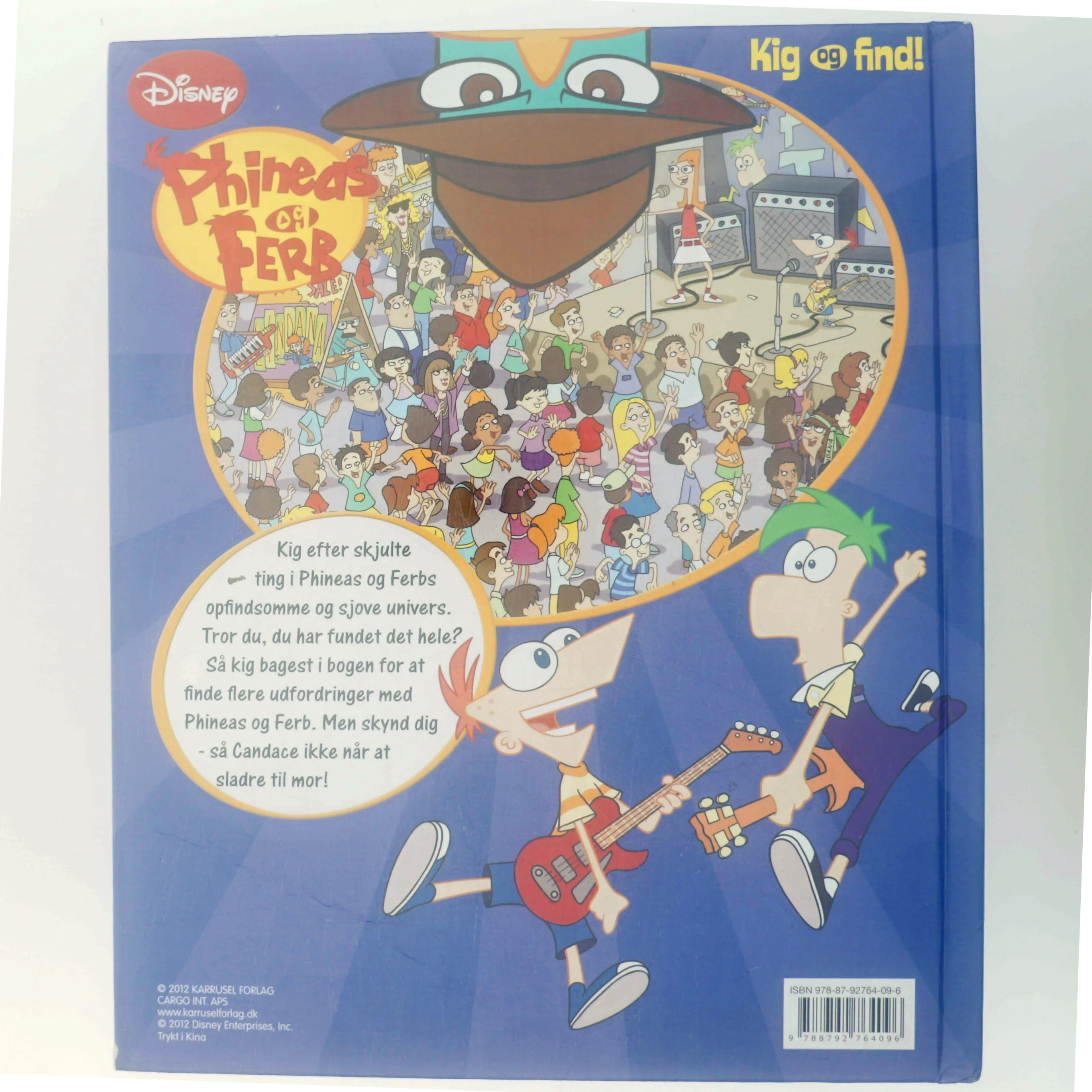 Phineas og Ferb af Walt Disney (firma) (Bog)