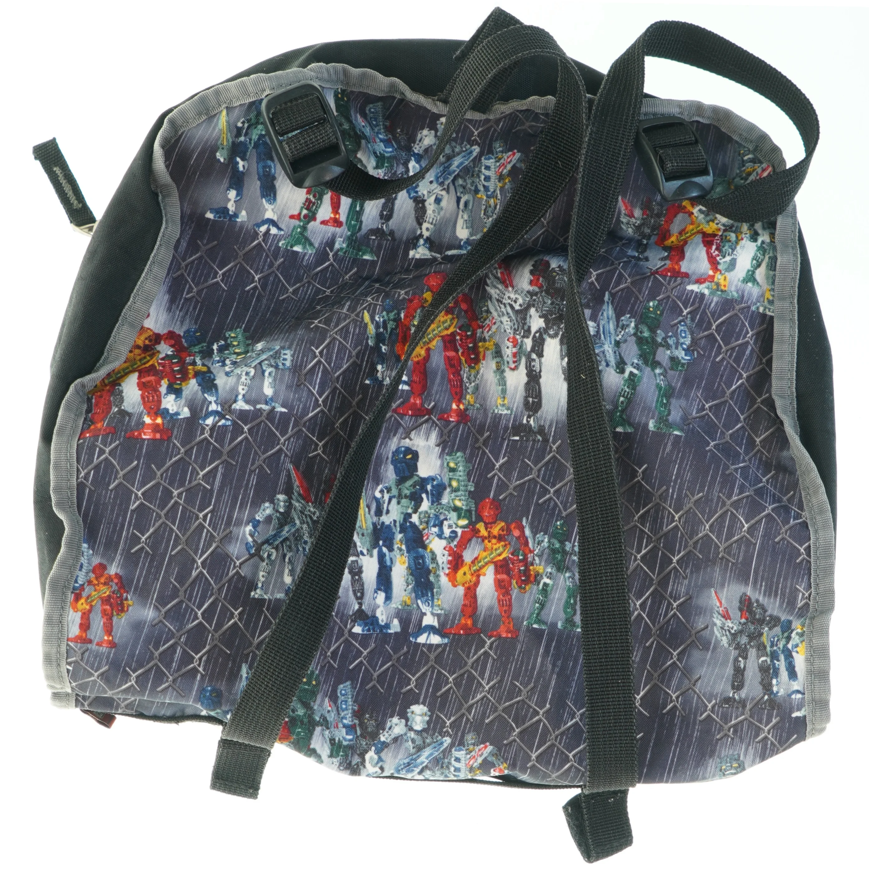 Børnerygsæk med rumprint (str. 30 x 28 cm)