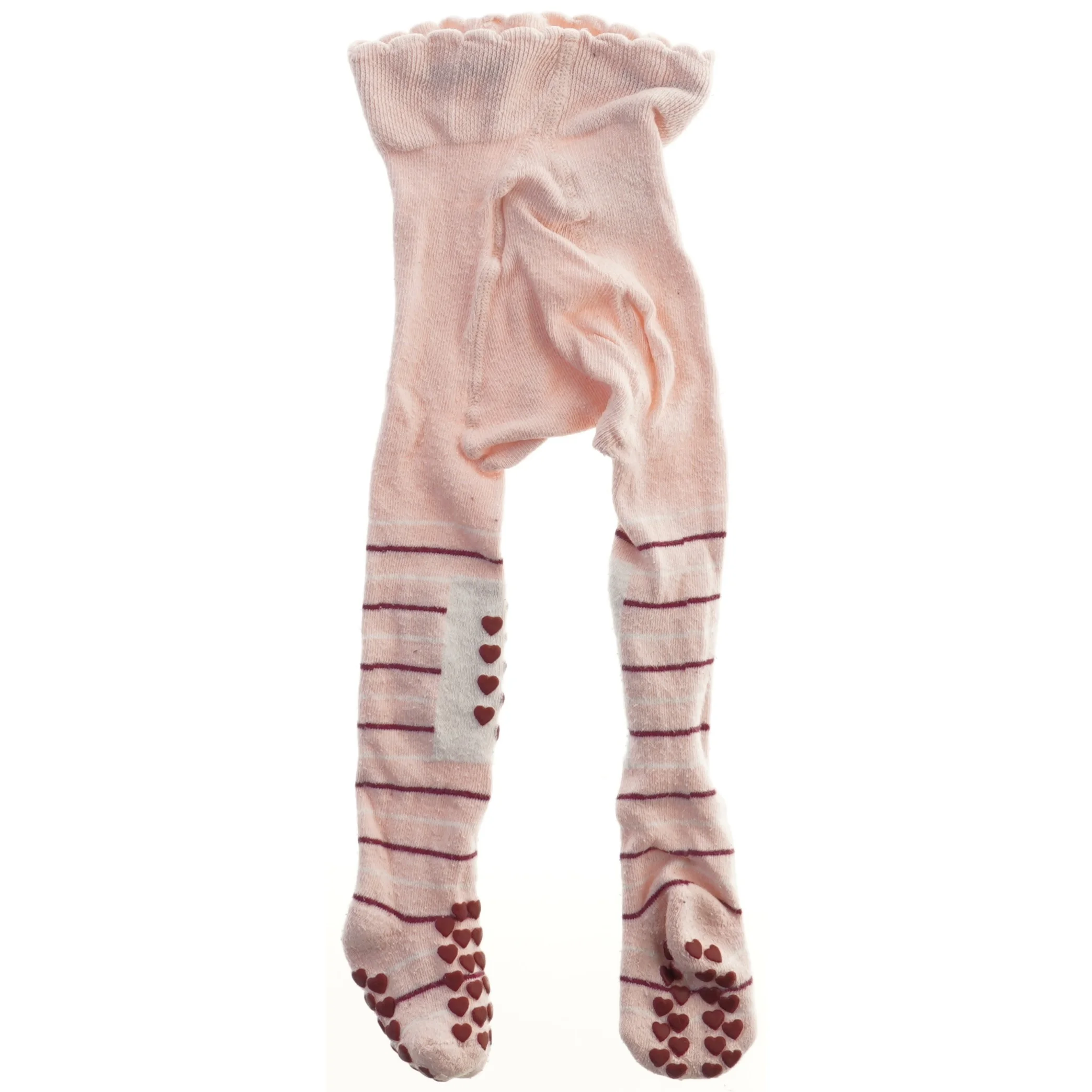 Strømpebukser med hjerte mønster fra Lupilu (str. 62)