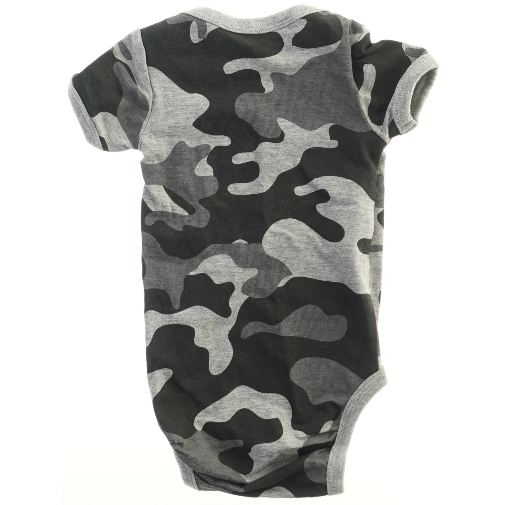 Baby bodystocking med camouflage mønster fra Mads & Mette (str. 68)