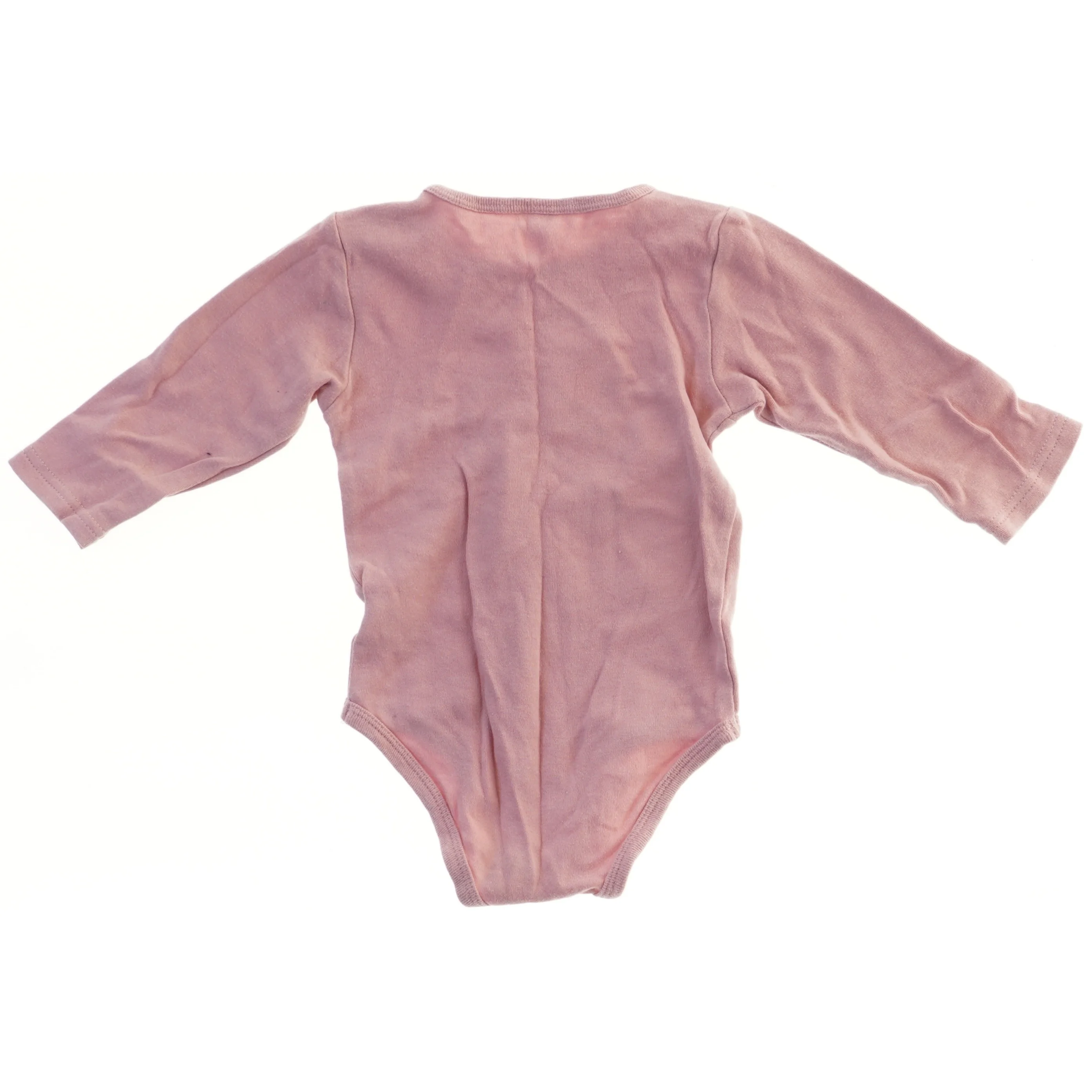 Langærmet bodystocking med slogan (str. 74)