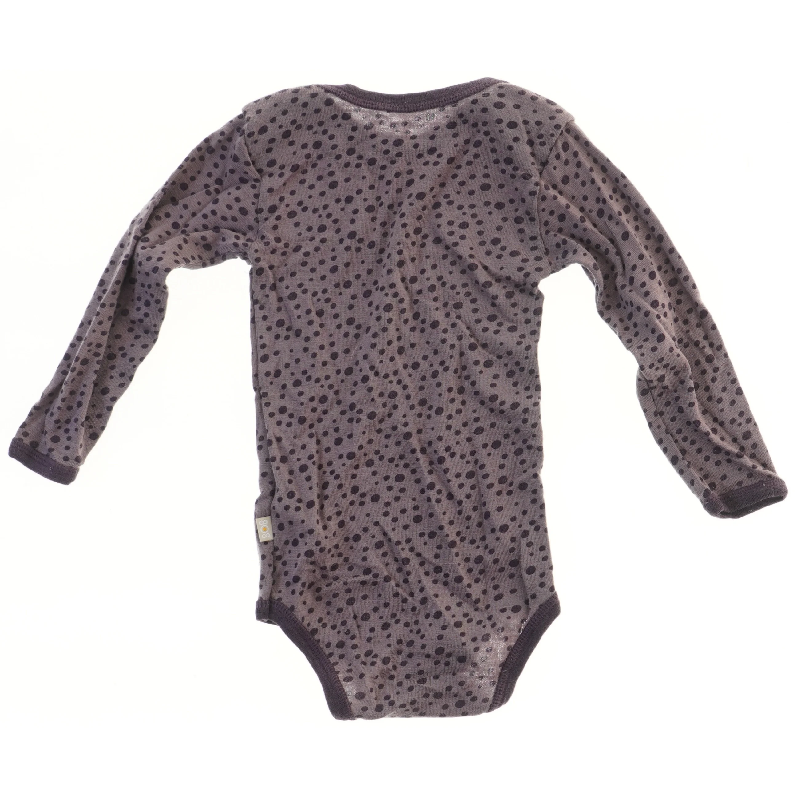 Langærmet bodystocking med prikker fra Eight O Eight  (str. 86)