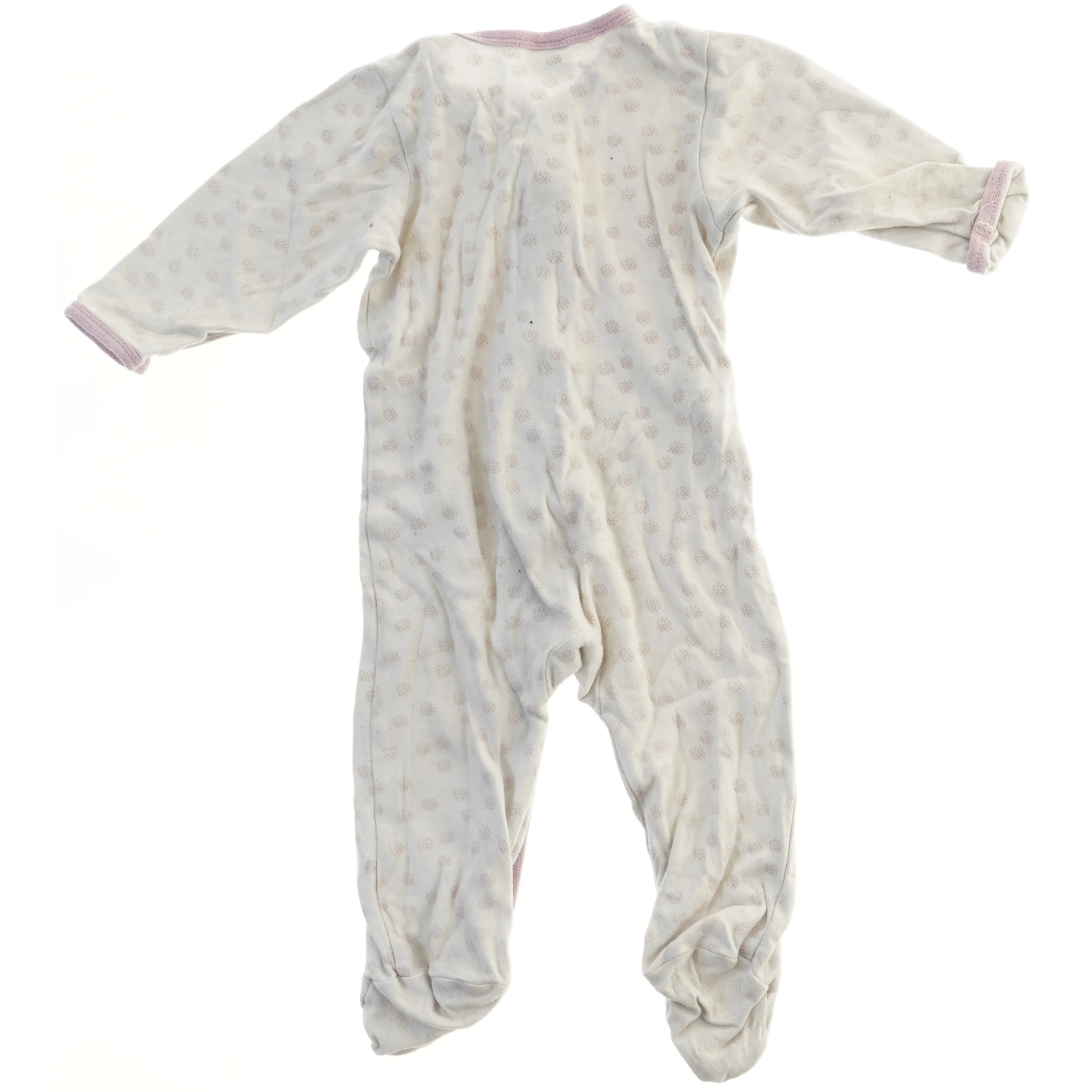 Babyheldragt med blomstermønster fra Be Kids (str. 74)