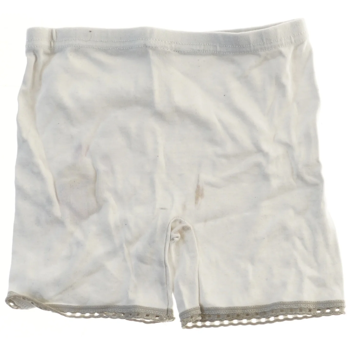 Hvide shorts til børn med print fra Civil (str.  116-122 )