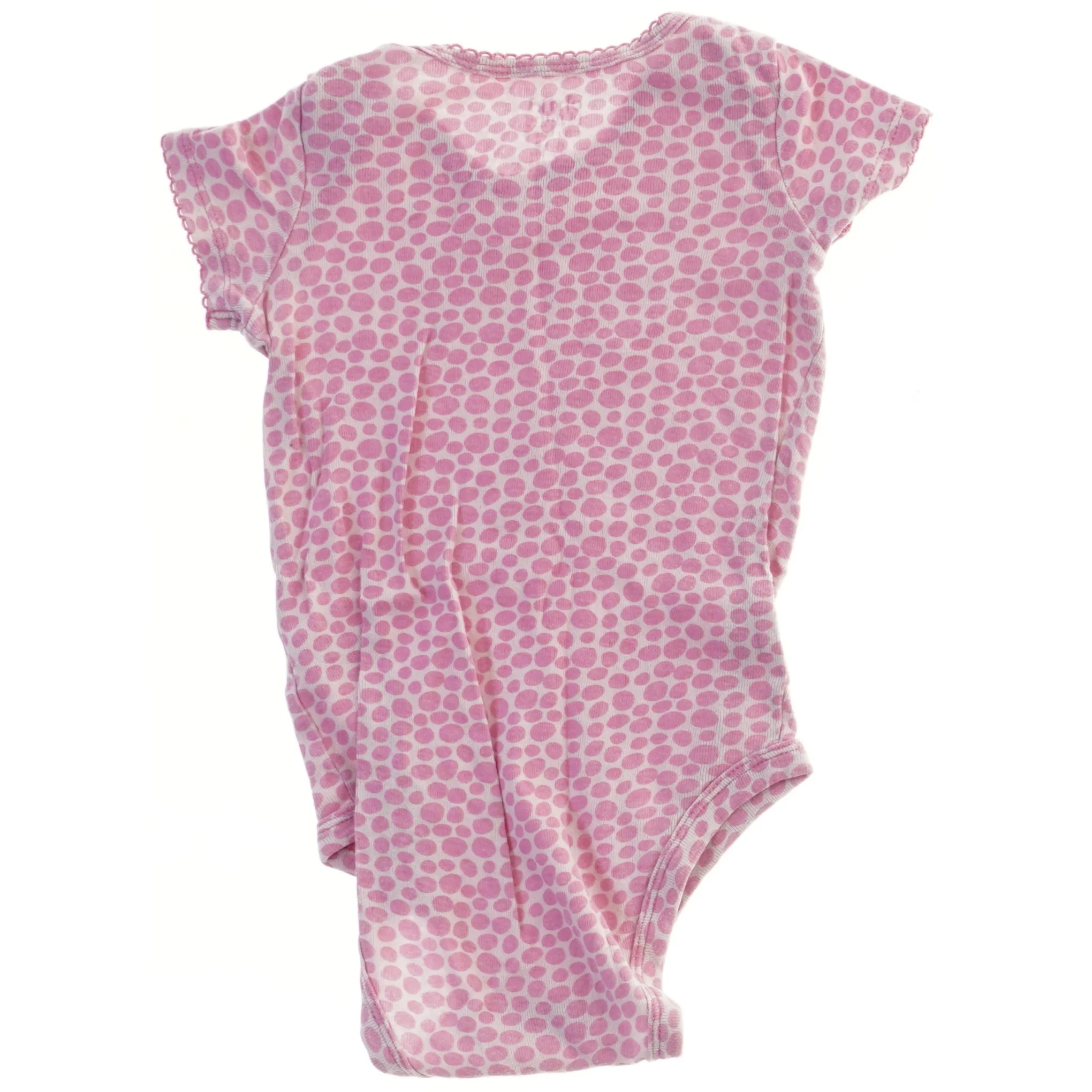 Lyserød bodystocking med prikker fra Child Of Mine (str. 74)