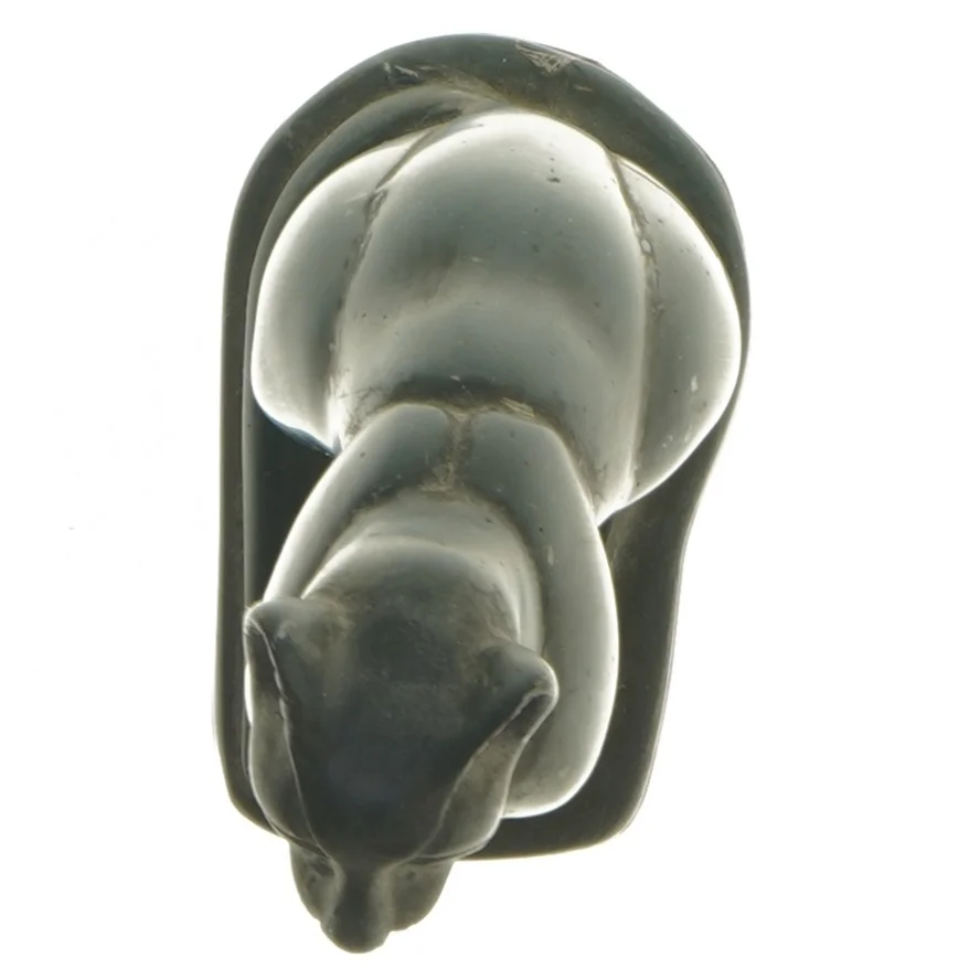 Vintage egyptisk kattefigur – Bastet-inspireret (str. 8,5x5x15,5 cm)