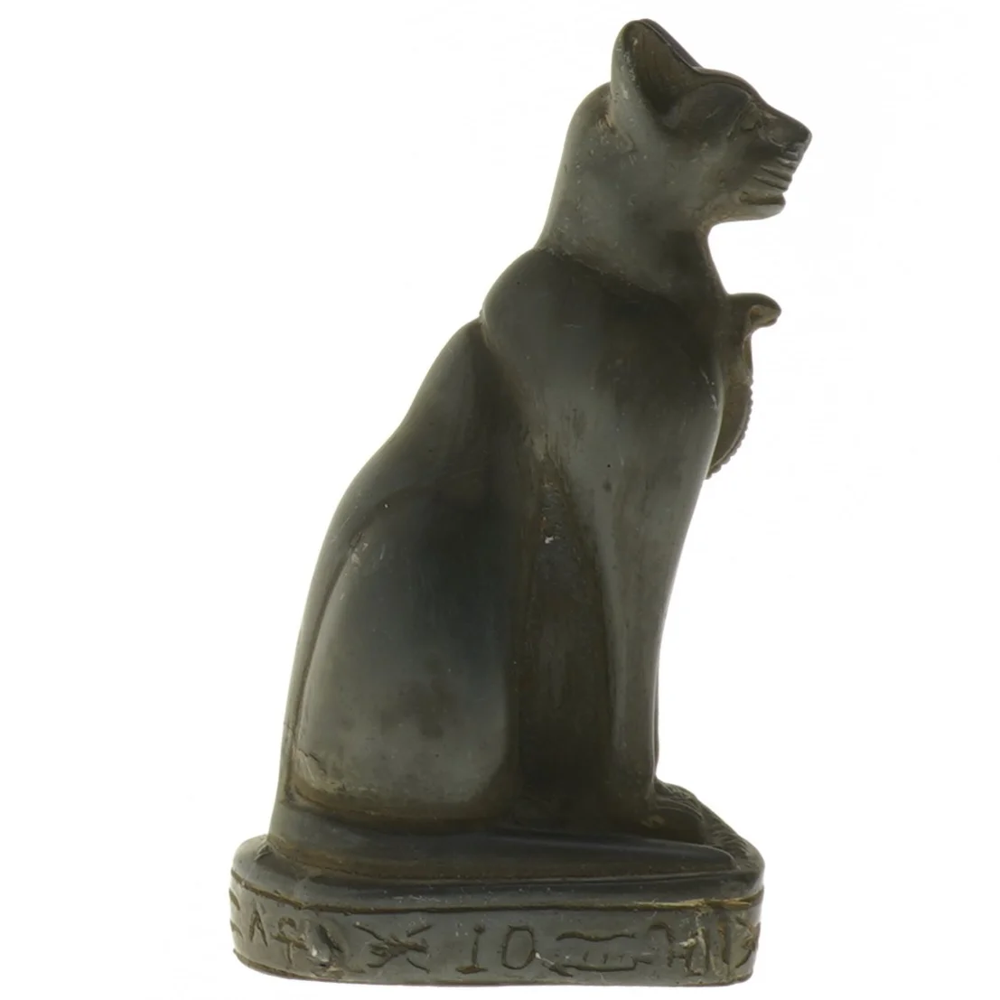 Vintage egyptisk kattefigur – Bastet-inspireret (str. 8,5x5x15,5 cm)