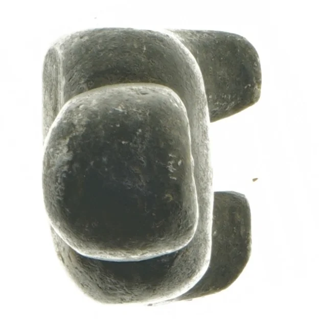 Grønlandsk fedtstensfigur - vintage kunsthåndværk (str. 6,5x16 cm)