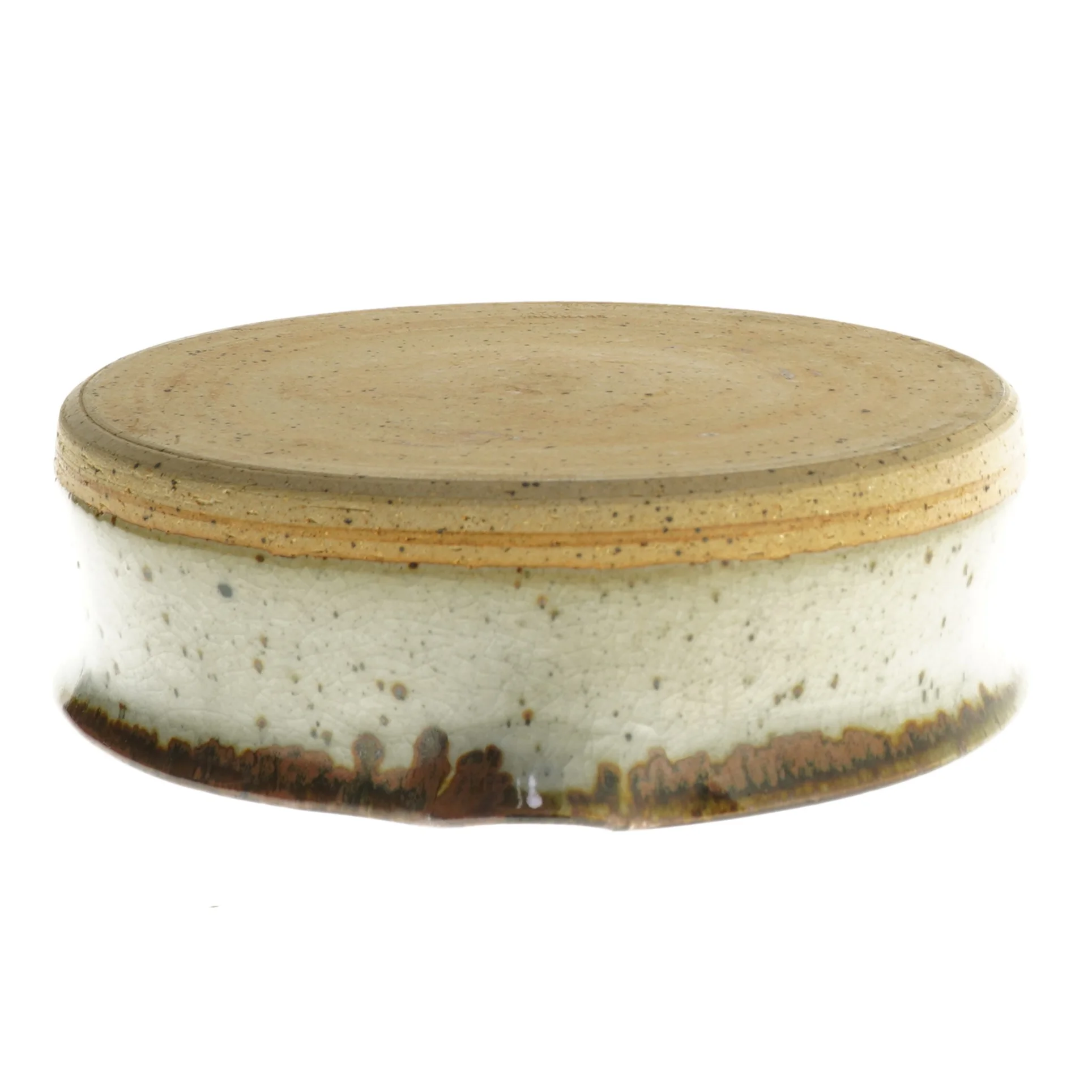 Keramikskål (str. Ø 21x6,5 cm)