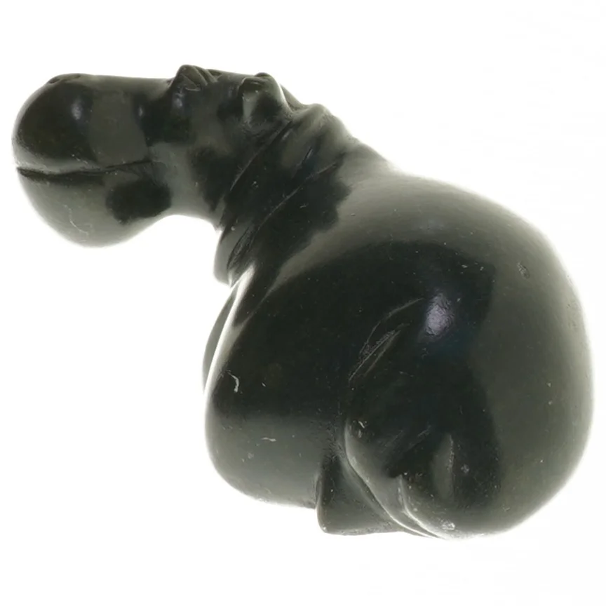 Skulptur af flodhest (str. 12 cm)