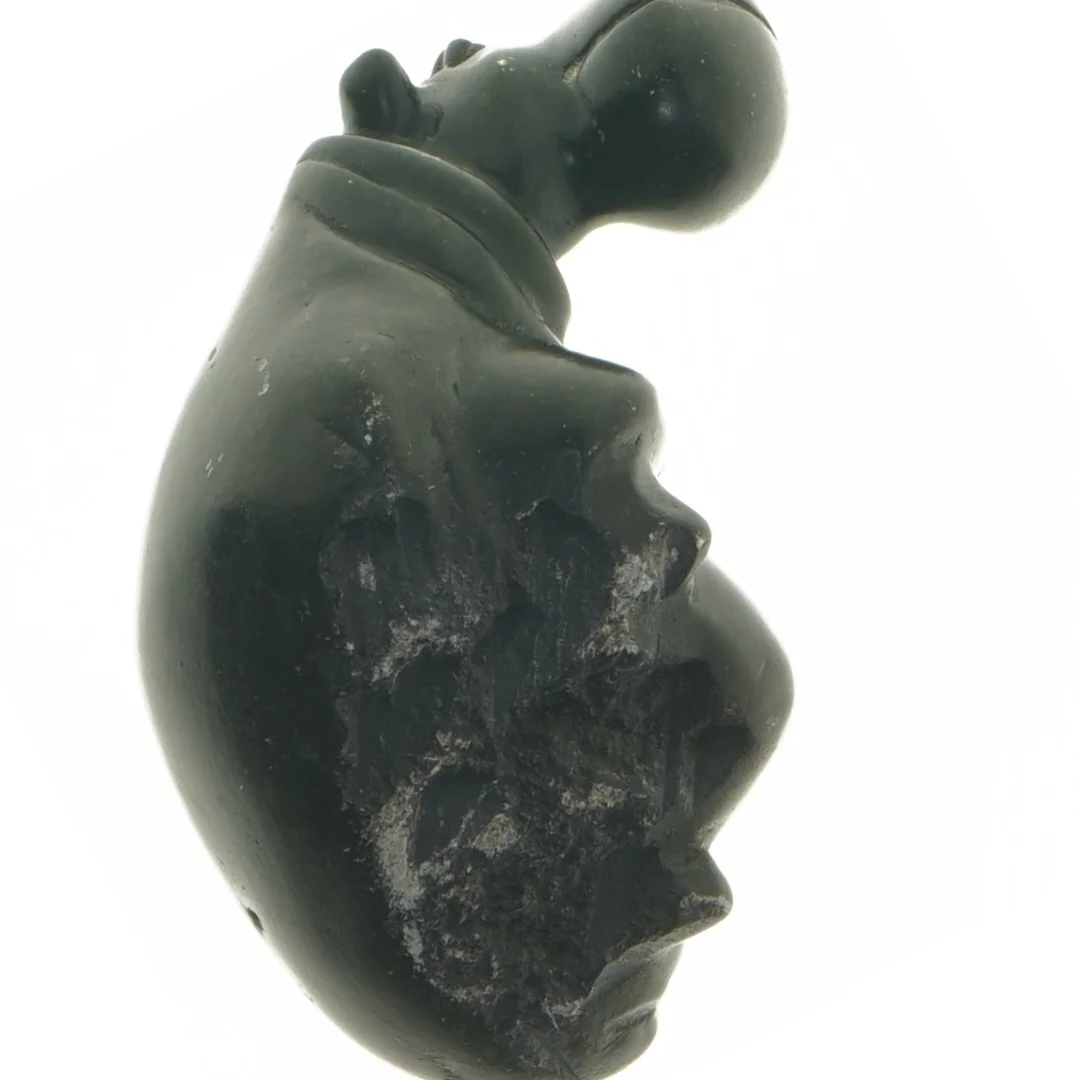 Skulptur af flodhest (str. 12 cm)