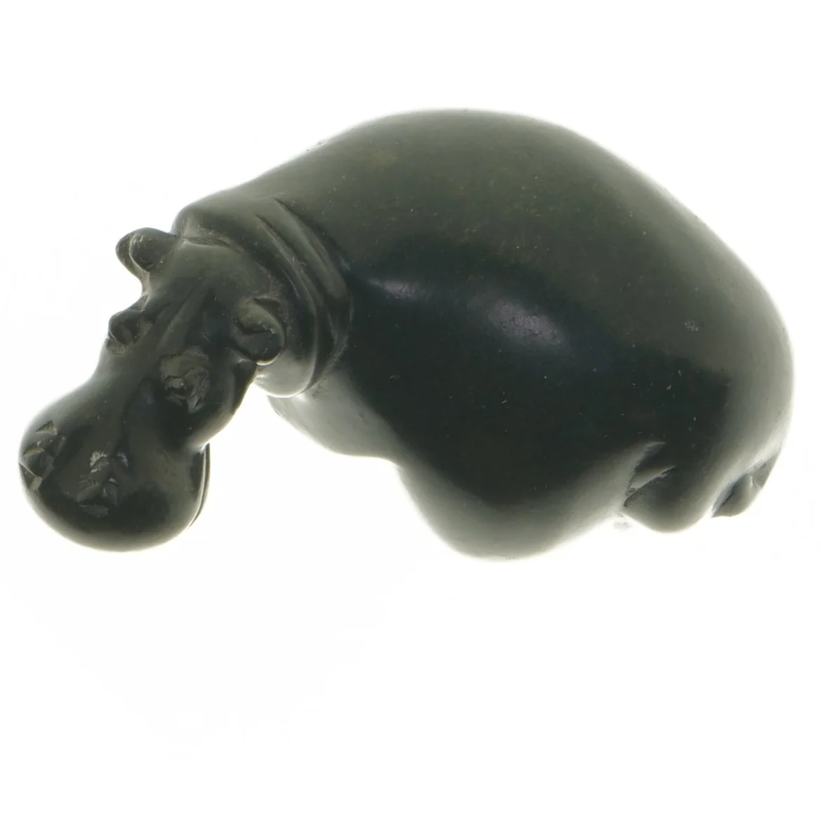 Skulptur af flodhest (str. 12 cm)