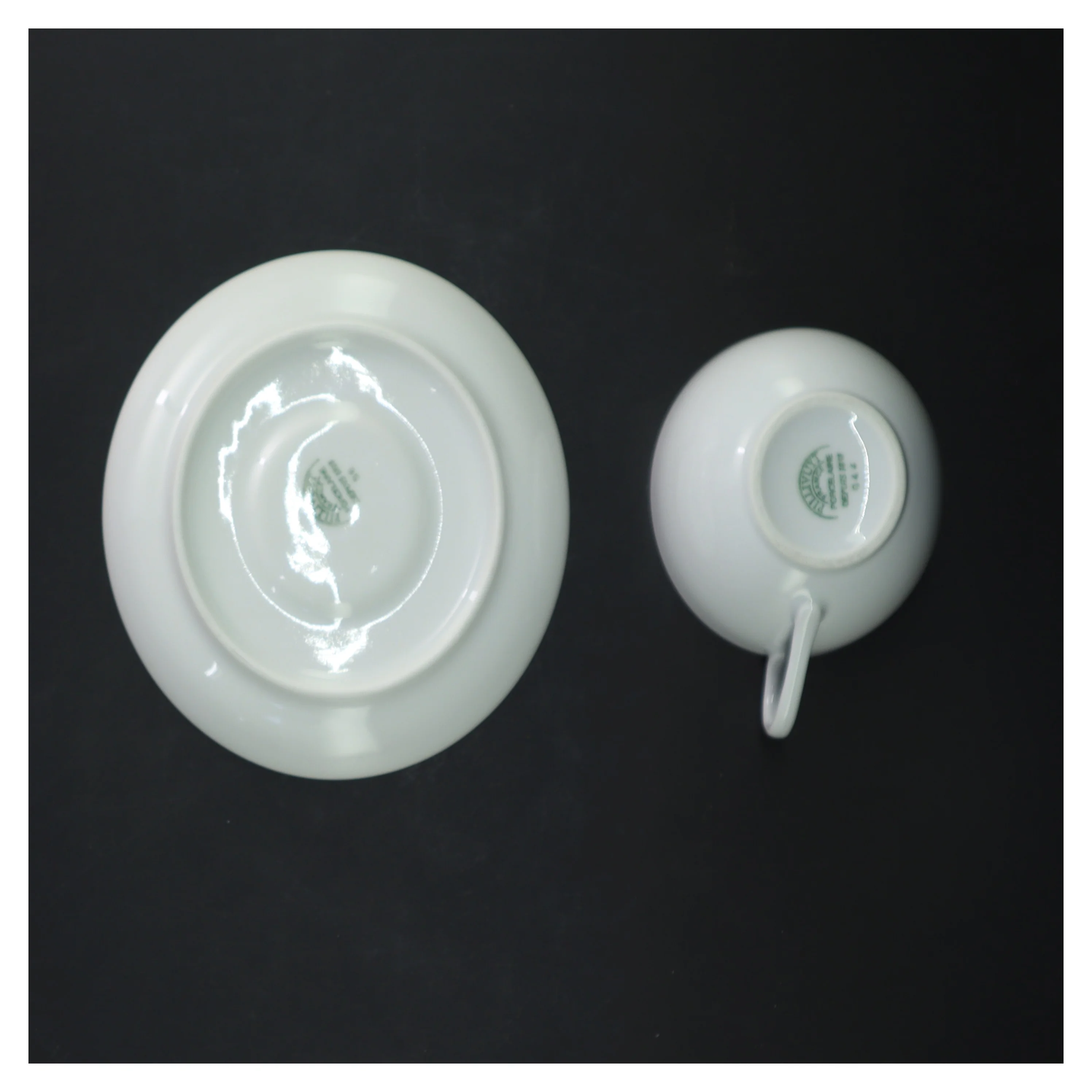 5 stk. Pillivuyt Cecil kaffekopper 18cl med underkopper