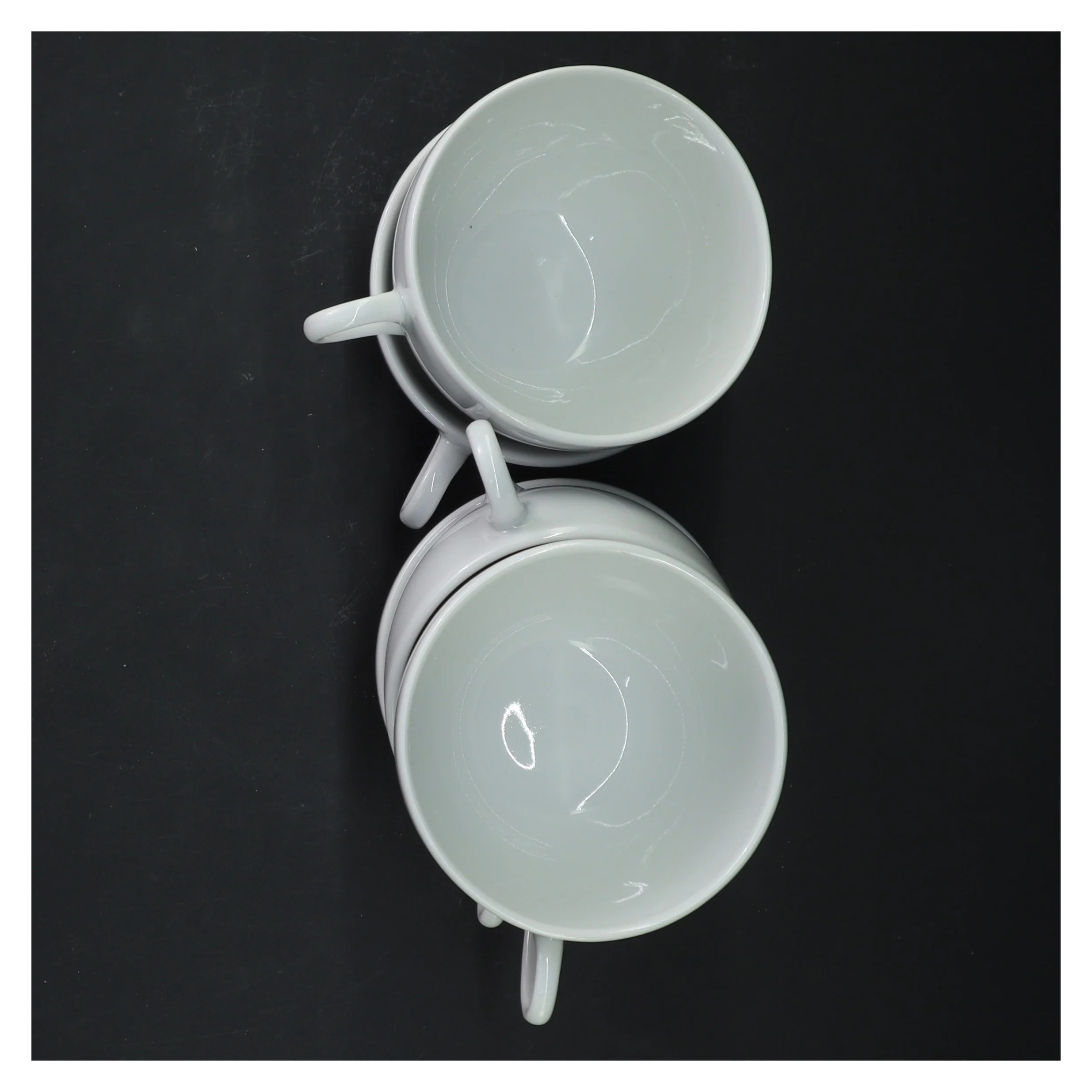 5 stk Pillivuyt Cecil kaffekopper (18 cl) UDEN underkopper.