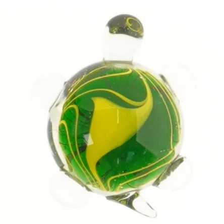 Glasfigur skildpadde (str. Ø 7 cm)