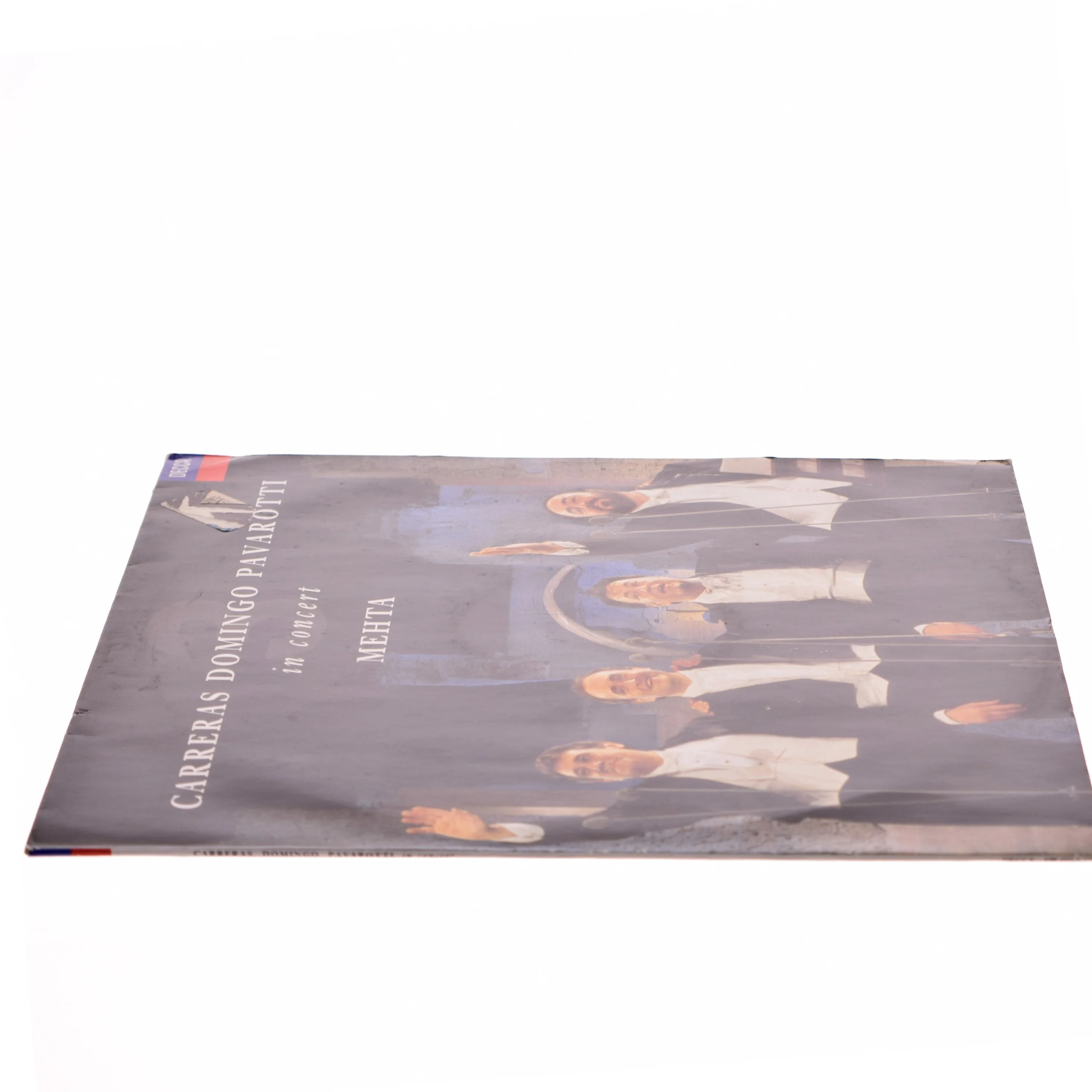 Carreras Domingo Pavarotti in Concert LP fra Decca