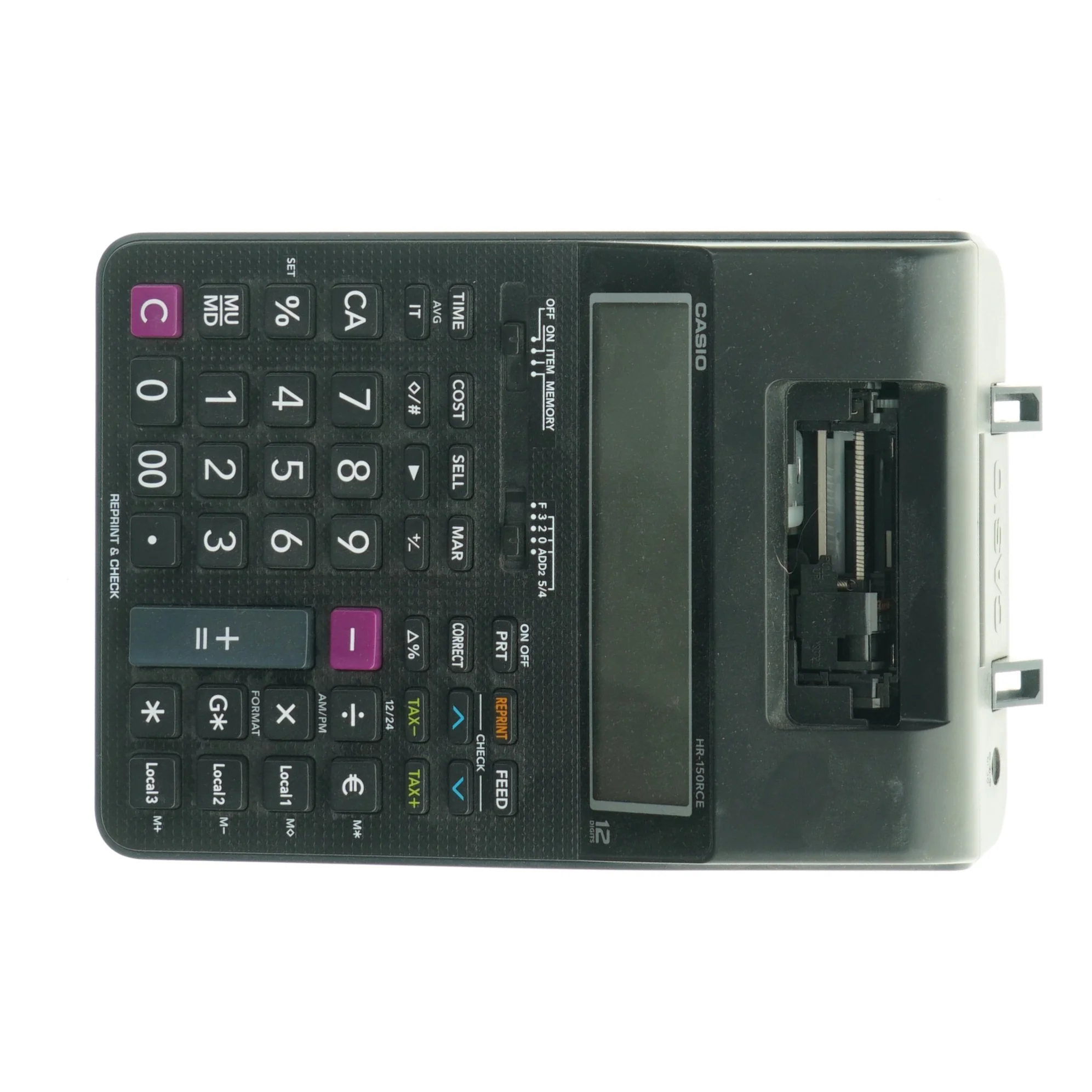 Pegnemaskine fra Casio (str. 24 x 16 cm)