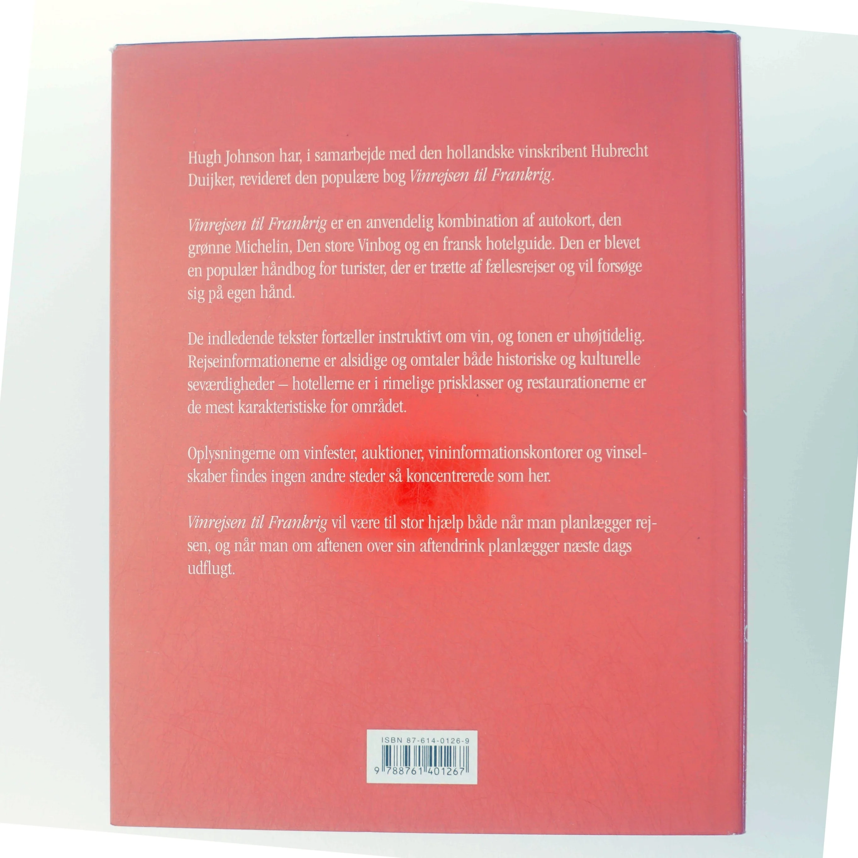 Vinrejsen til Frankrig (Bog)