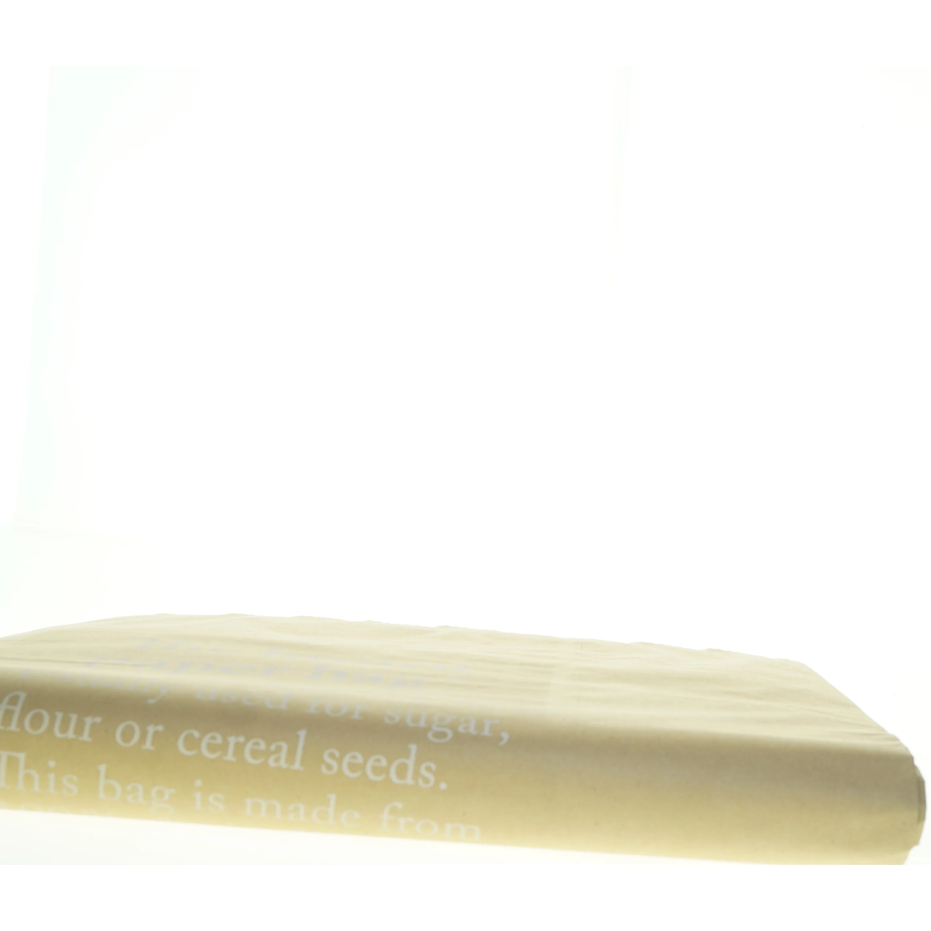 Brunt papirindkøbspose/vasketøjspose (str. 50 x 70 cm)