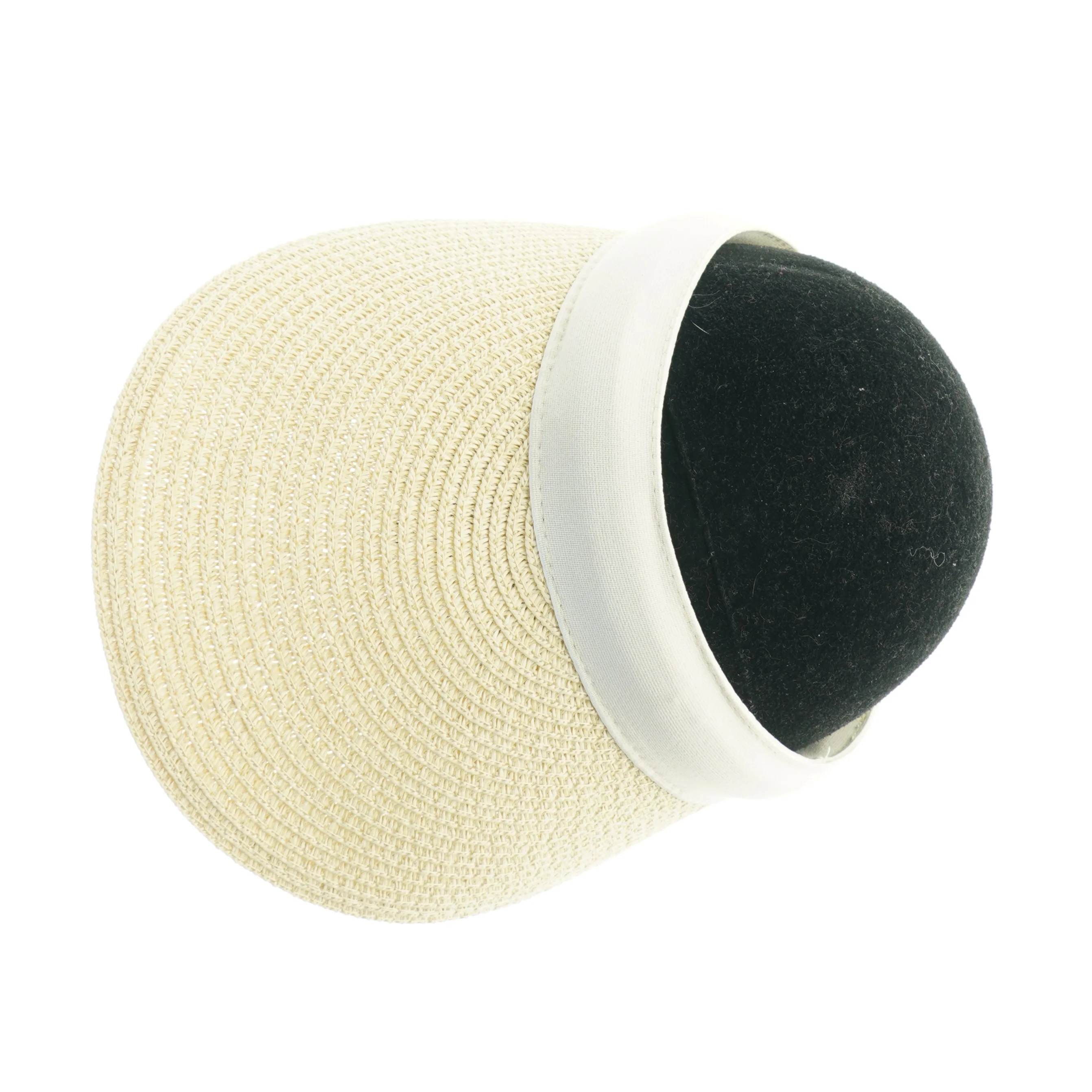 Stråhat, solskærm fra Wannabes (str. 15 x 25 cm)