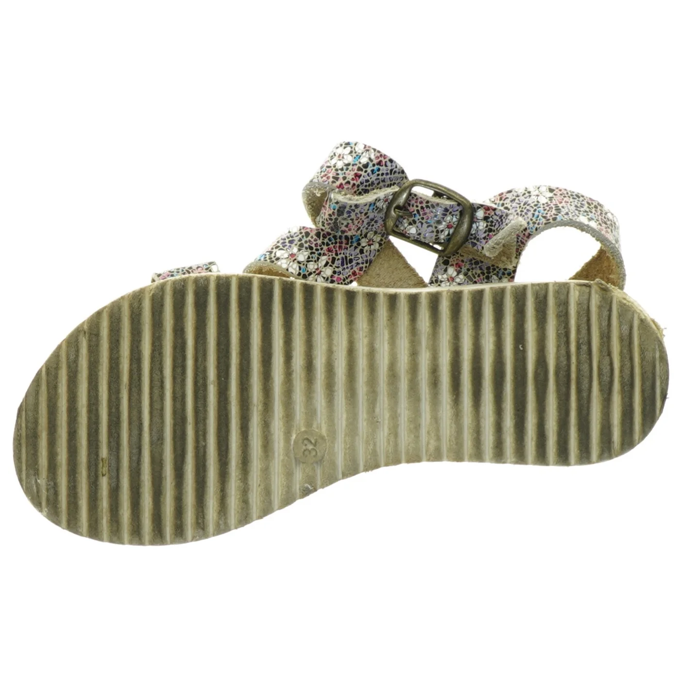 Mønstrede sandaler (str. 32)