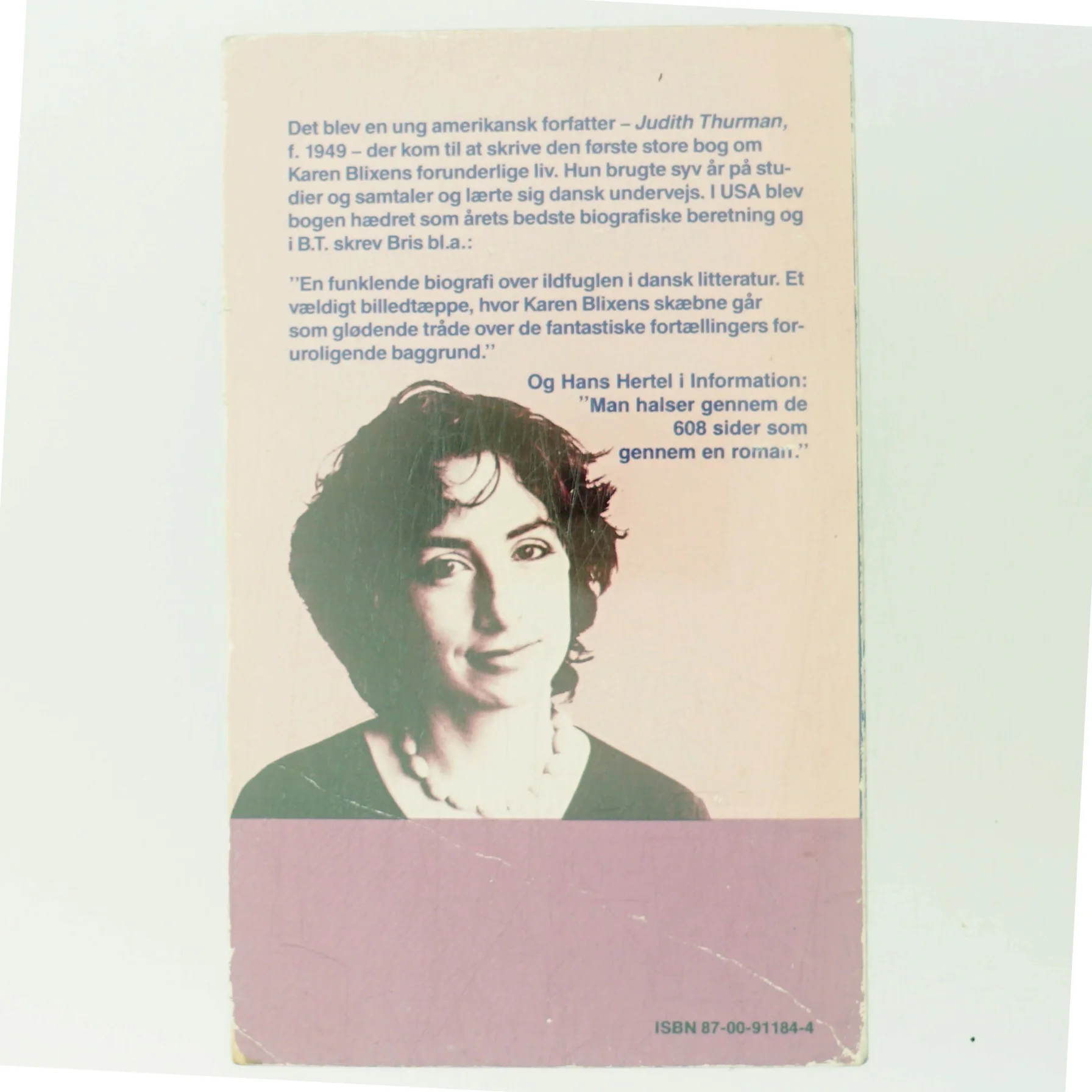 Karen Blixen: En fortællers liv af Judith Thurman (Bog)