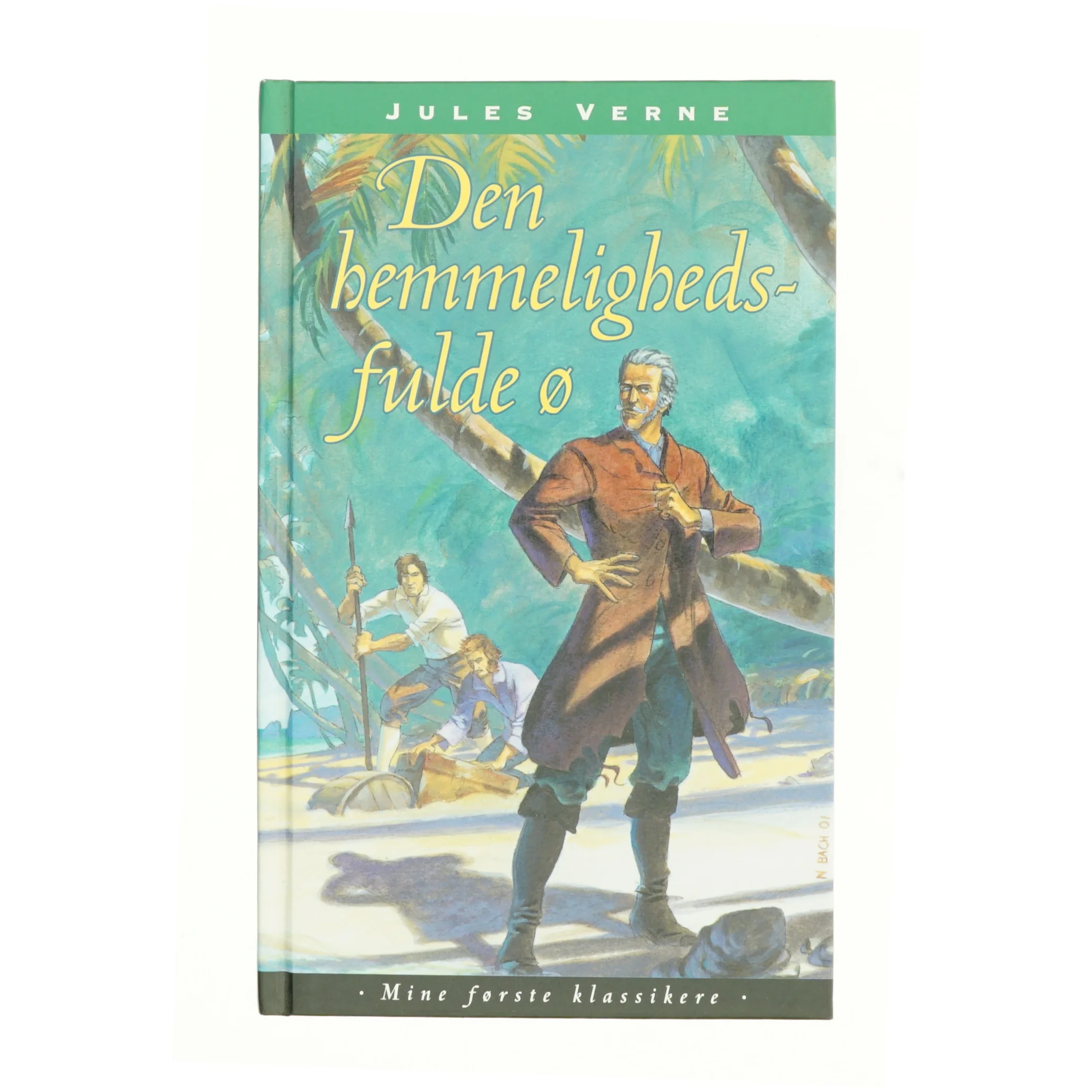 Den hemmelighedsfulde ø (Ved Jytte Kjær) (Bog)