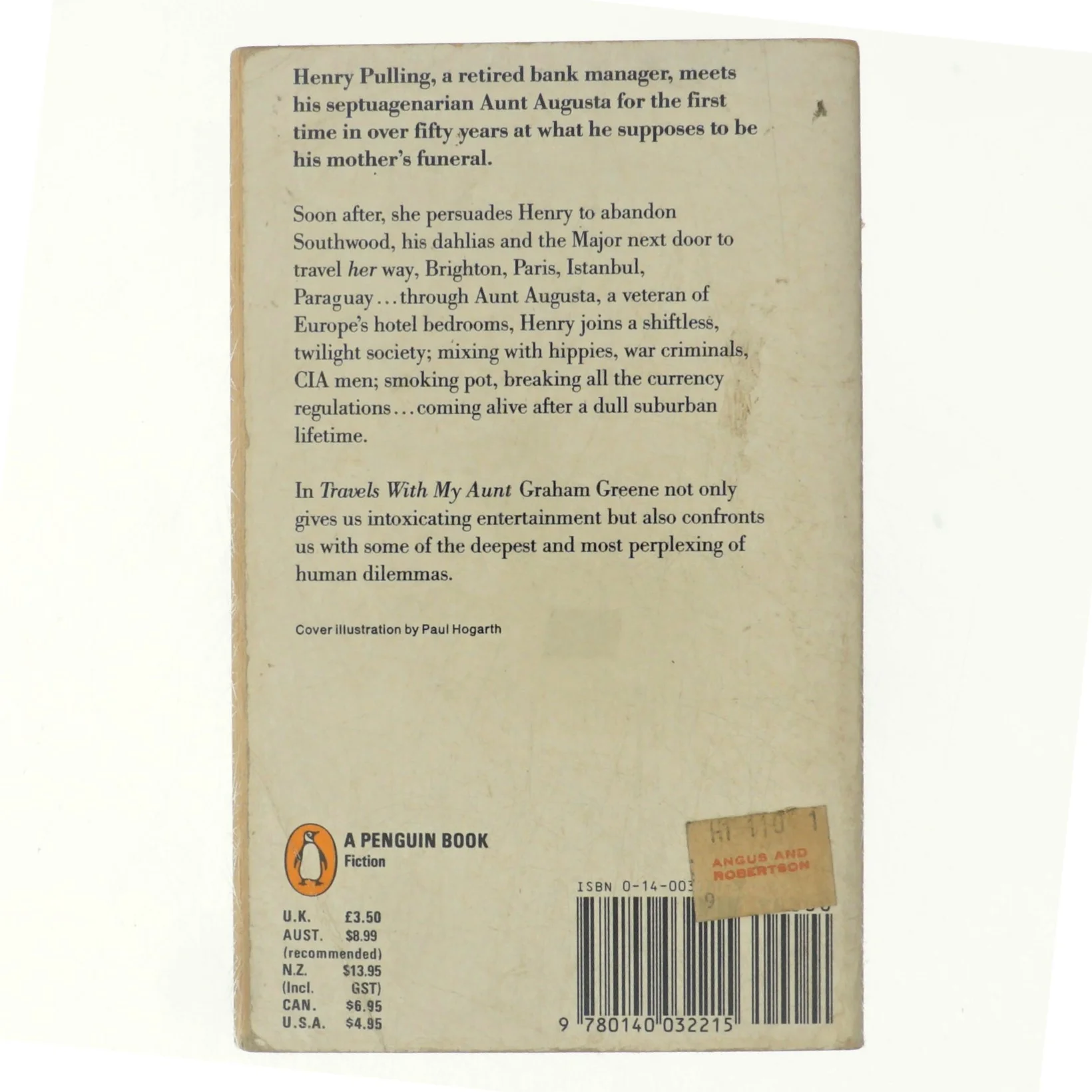 Travels with my aunt af Graham Greene (Bog)