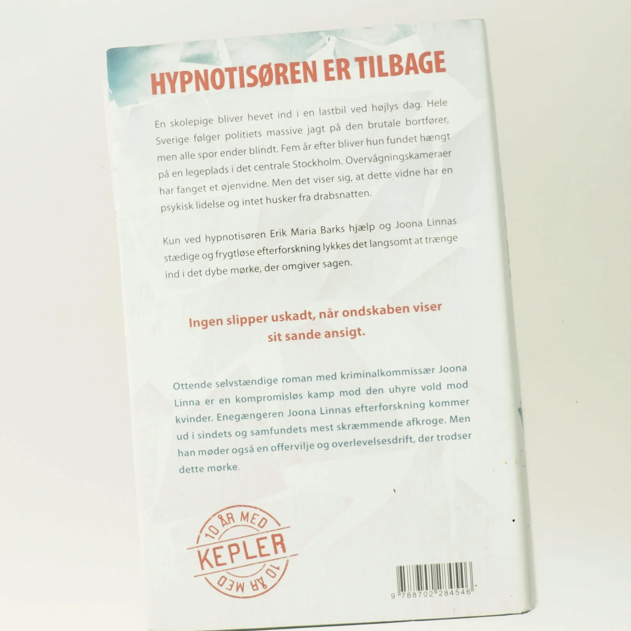 Spejlmanden : kriminalroman af Lars Kepler (Bog)