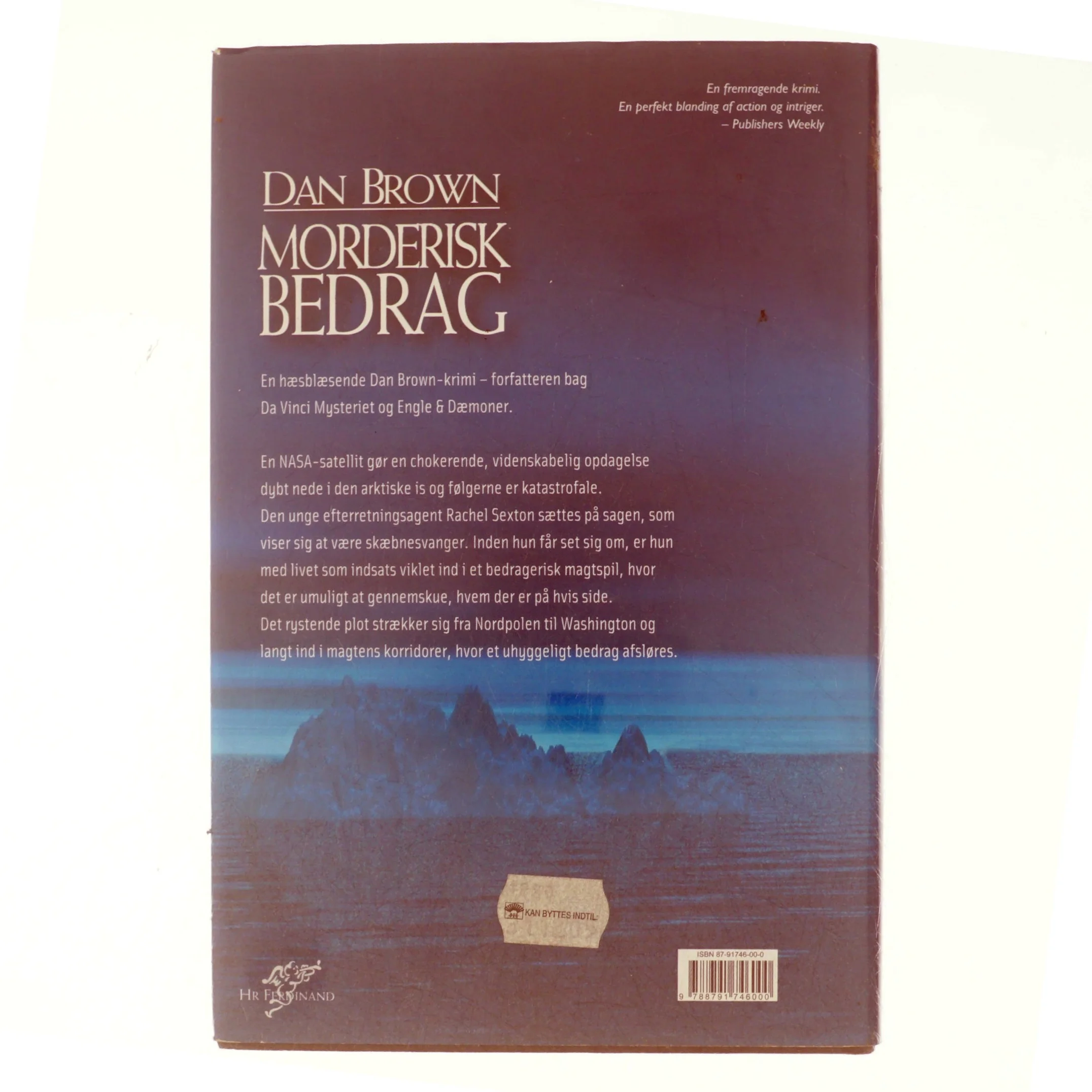 Morderisk bedrag af Dan Brown (Bog)