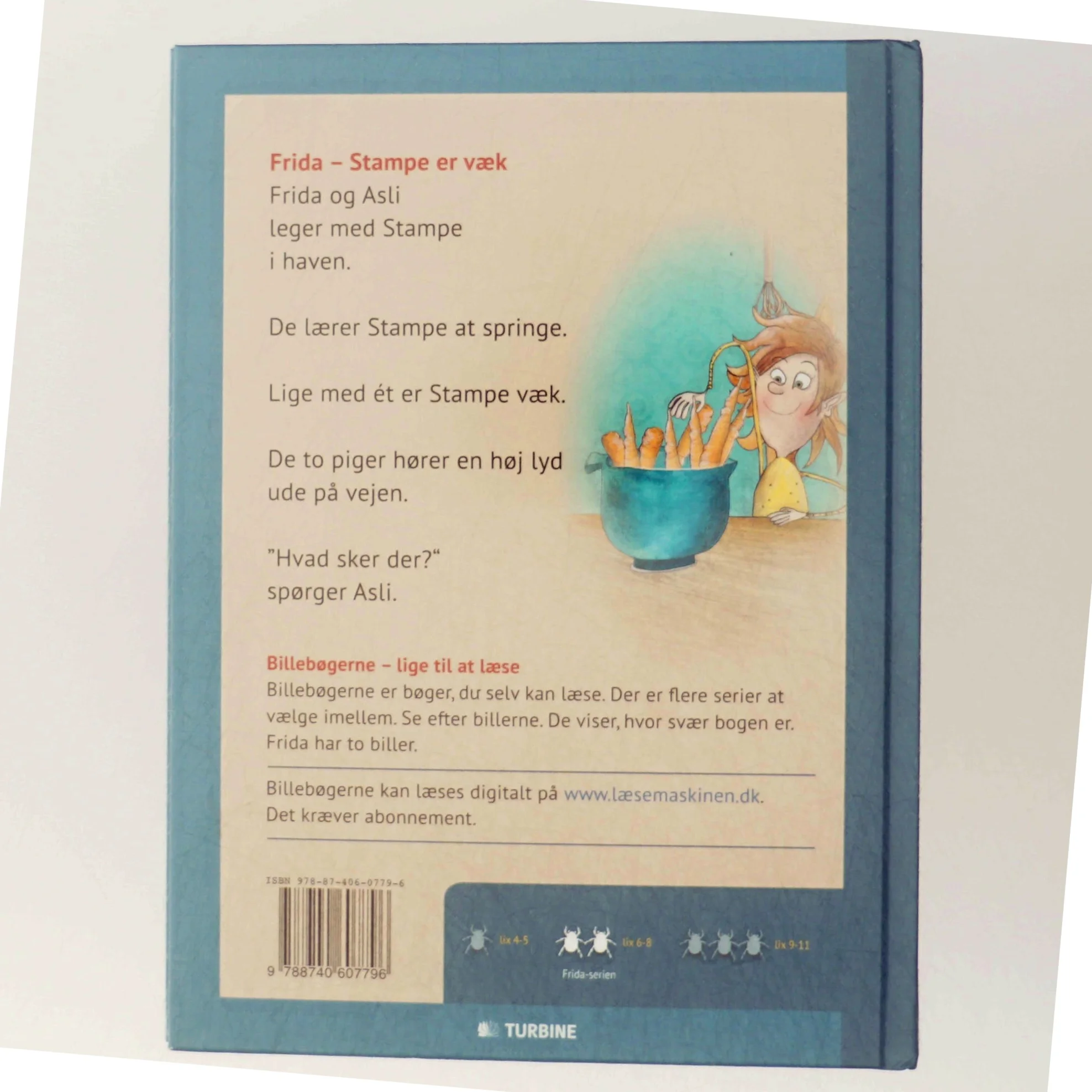 Frida - Stampe er væk af Per Østergaard (f. 1950) (Bog)