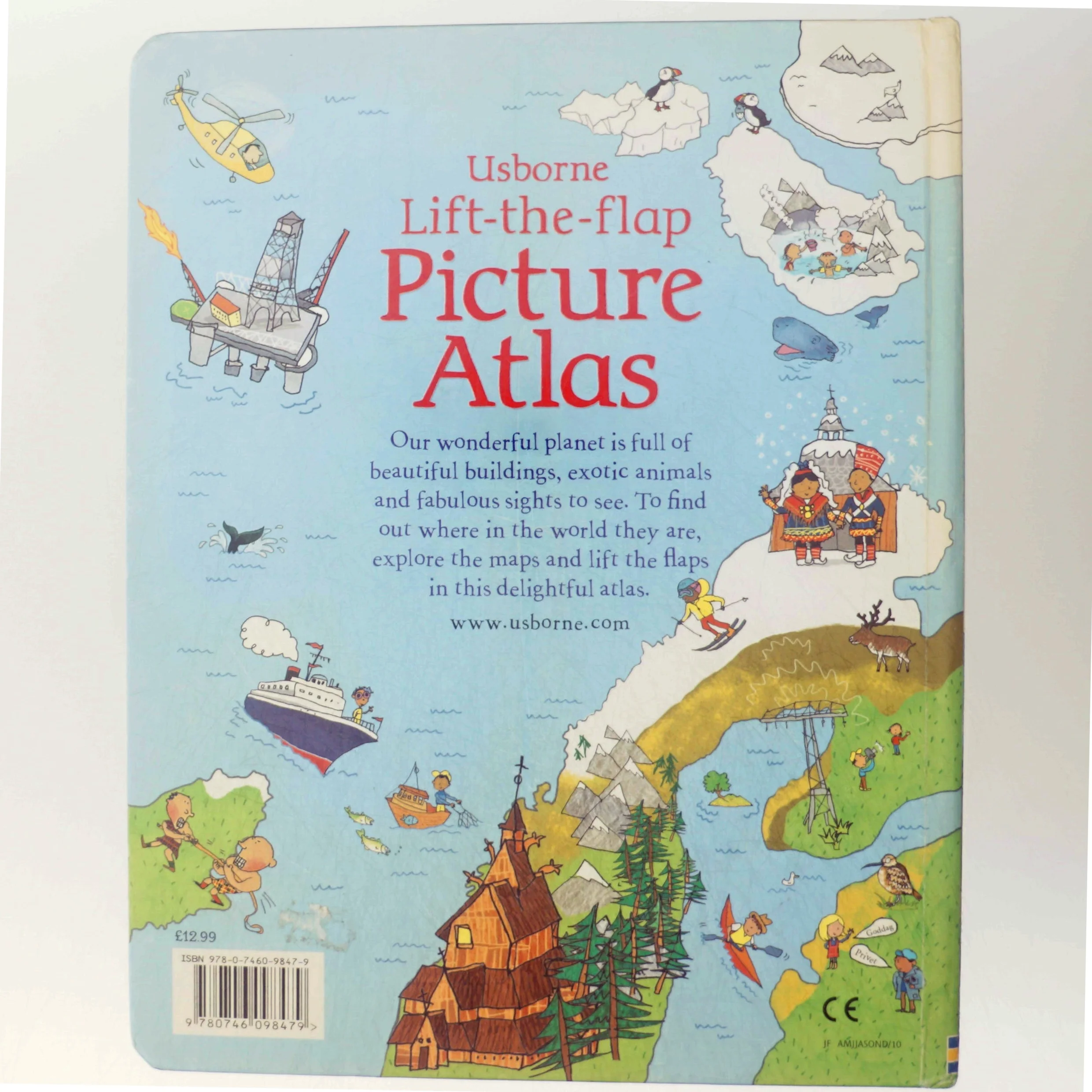 'Lift the Flap Atlas' af Alex Frith, Kate Leake (bog)