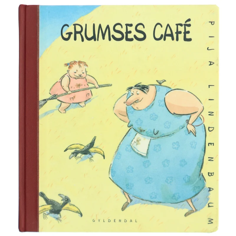 'Grumses Café' af Pija Lindenbaum (bog) fra Gyldendal