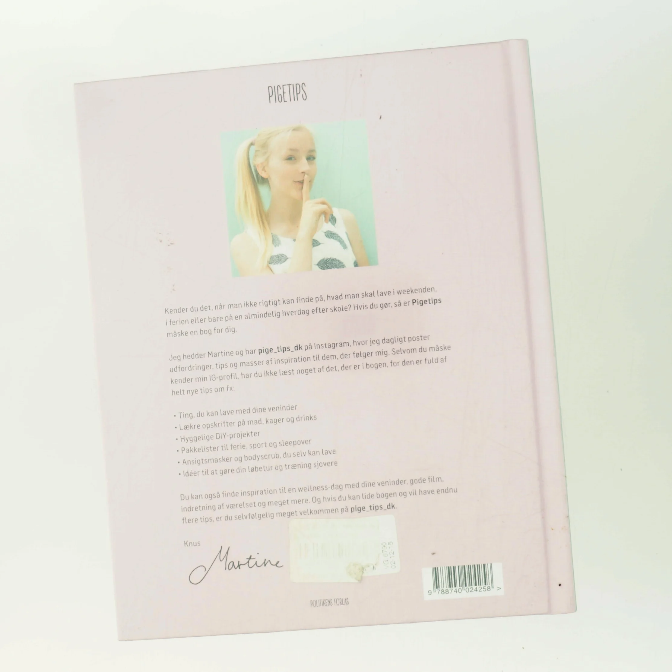 Pigetips af Martine Randen Børding (Bog)