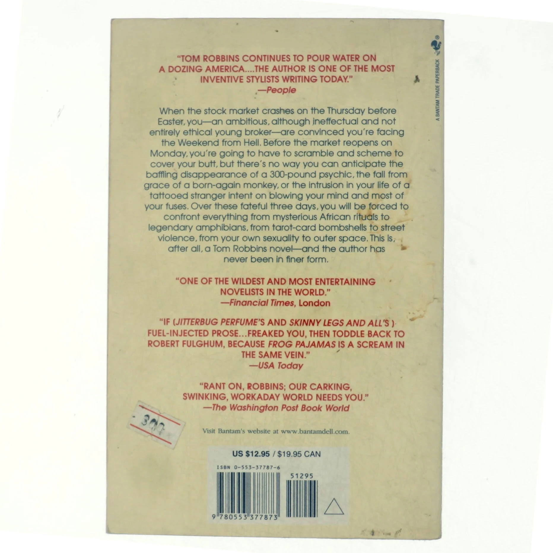 Half asleep in frog pajamas af Tom Robbins (Bog)