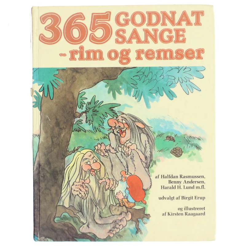 '365 godnatsange - rim og remser' (bog) fra Lademann