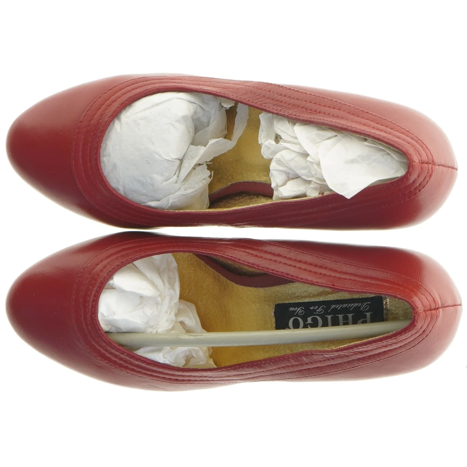 Røde stiletter fra Phigo (str. 36)