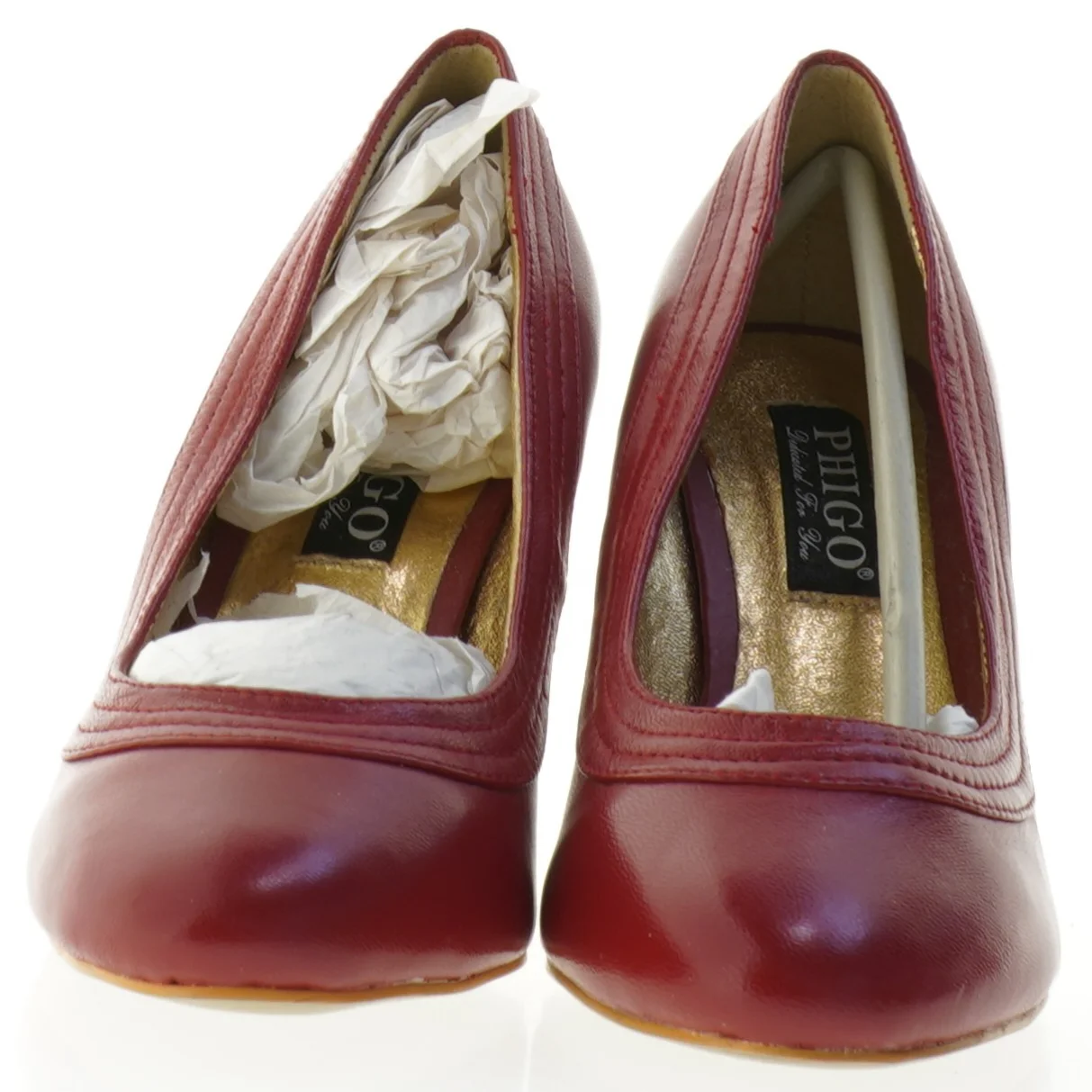 Røde stiletter fra Phigo (str. 36)