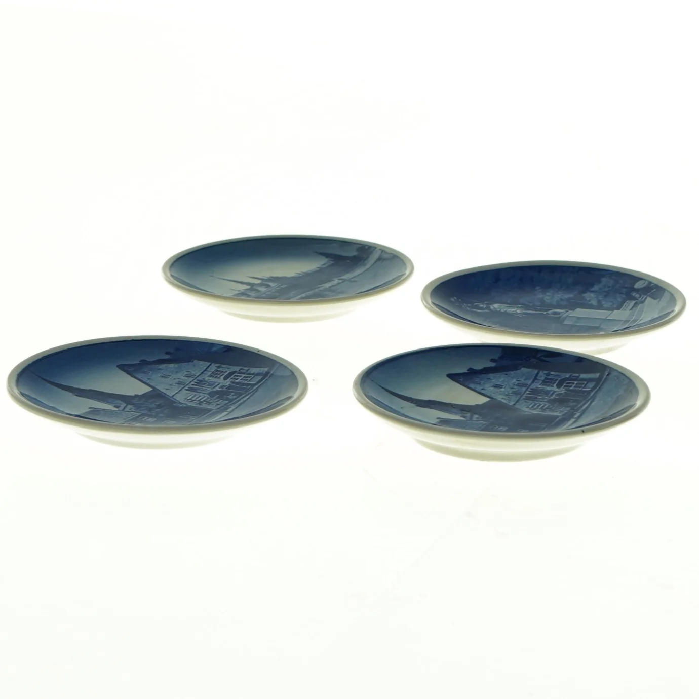 Blåværket mindeplatter (str. Diameter, 8 cm)