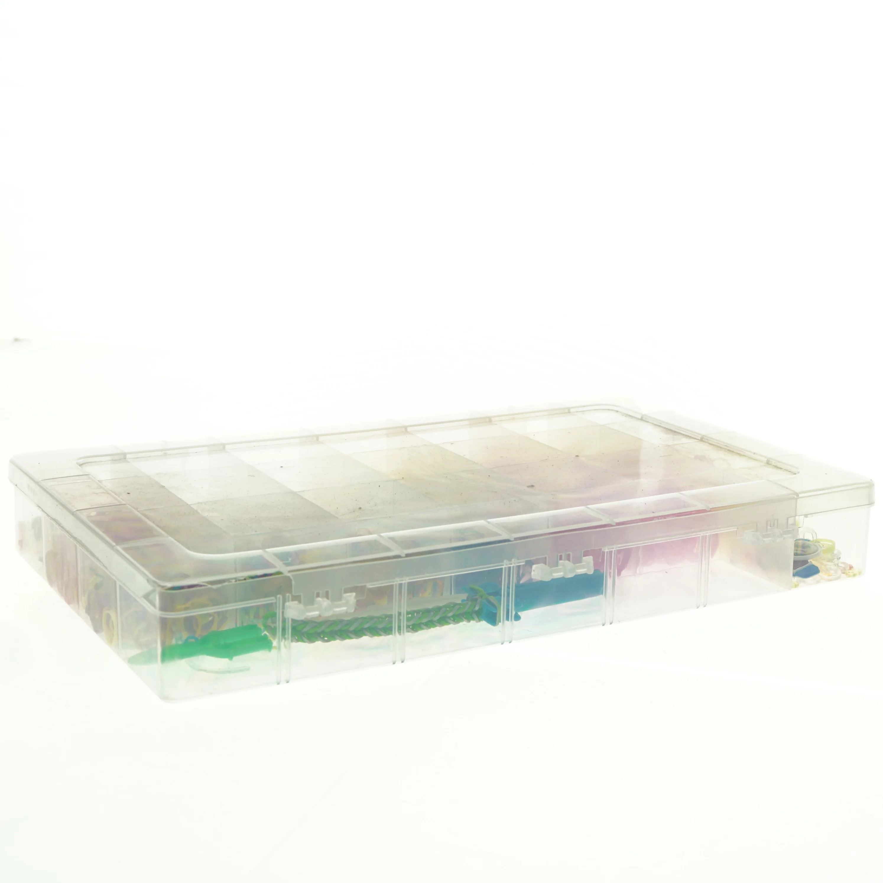 Loom bands kit i opbevaringsboks (str. 34 x 21 cm)