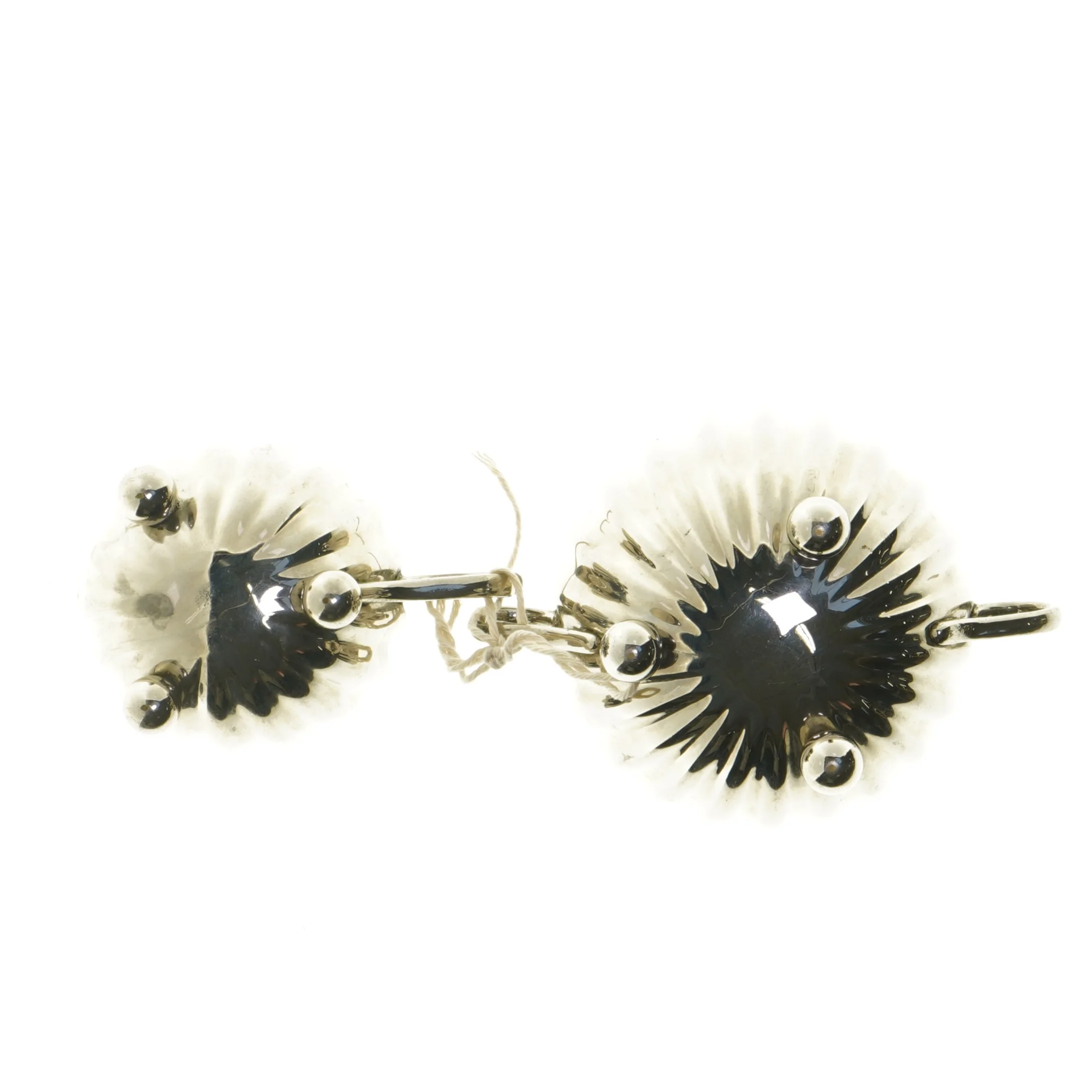 Sæt af to sølv skåle (str. Ø 10 & 7,5 cm)