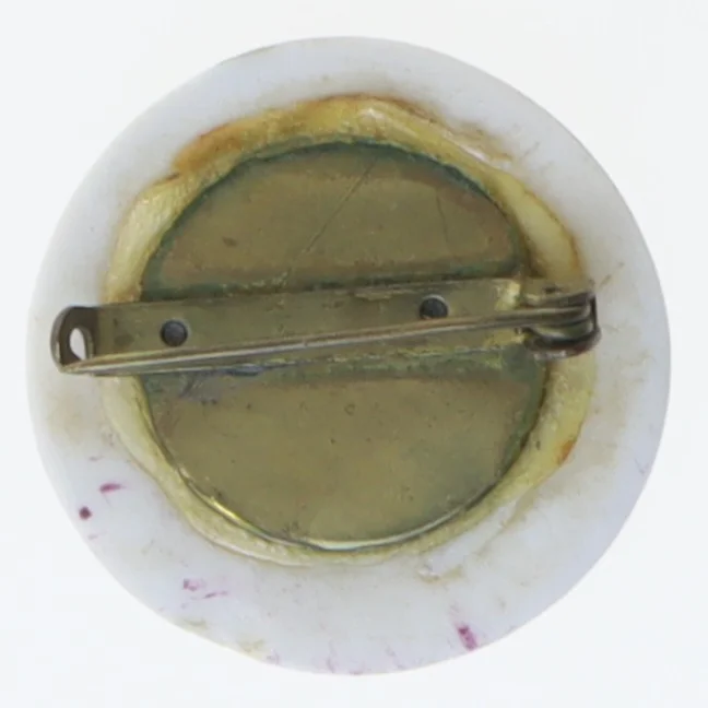 Floral dekoreret smykke (str. 3,5 cm)