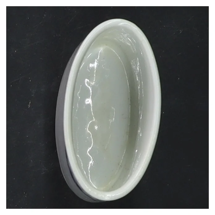 Cigaretbeholder med blåt mønster fra Royal Copenhagen (str. 6x6 cm)